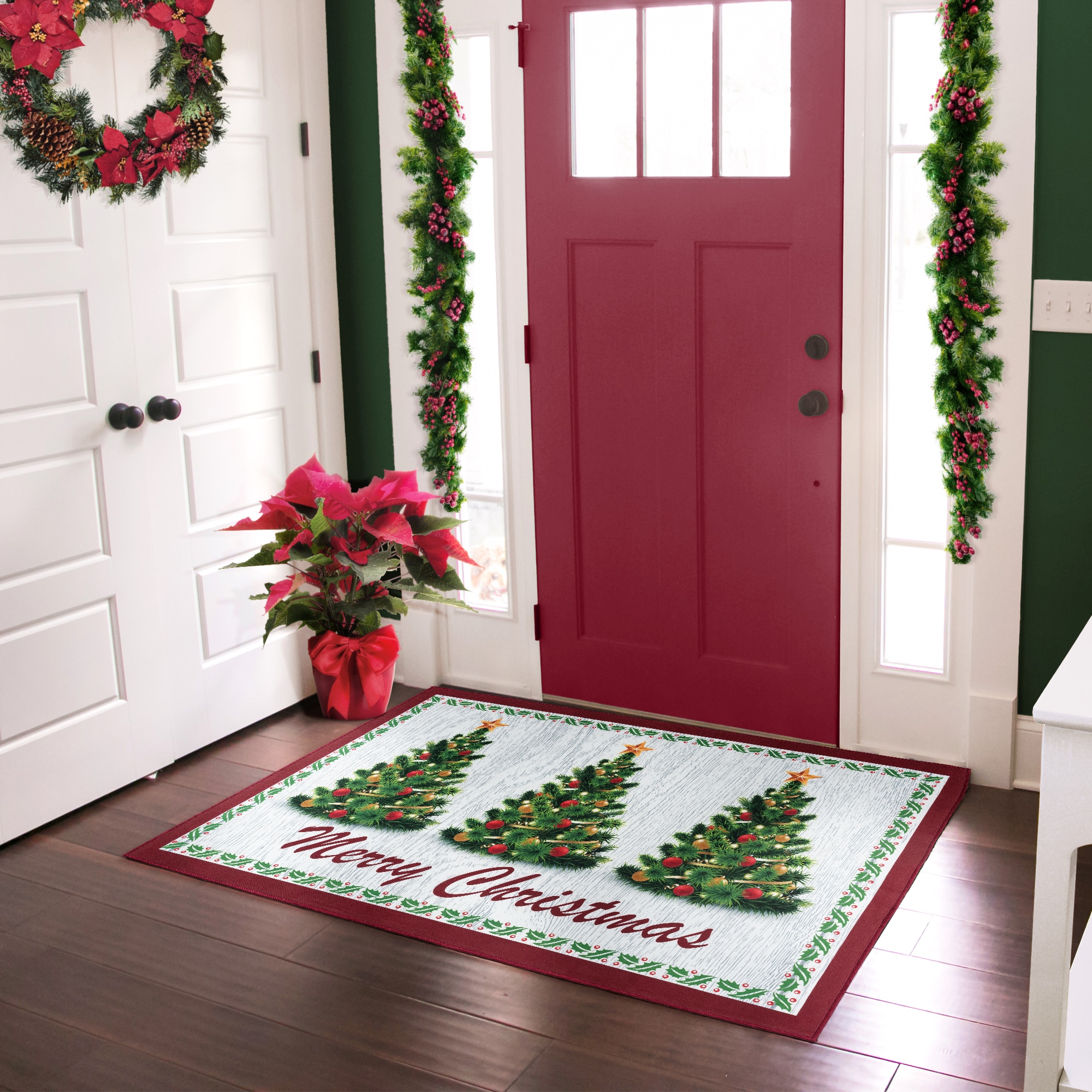GERTMENIAN 23858 3 x 5 (ft) Polyester Multiple Colors Rectangular Indoor Area rug