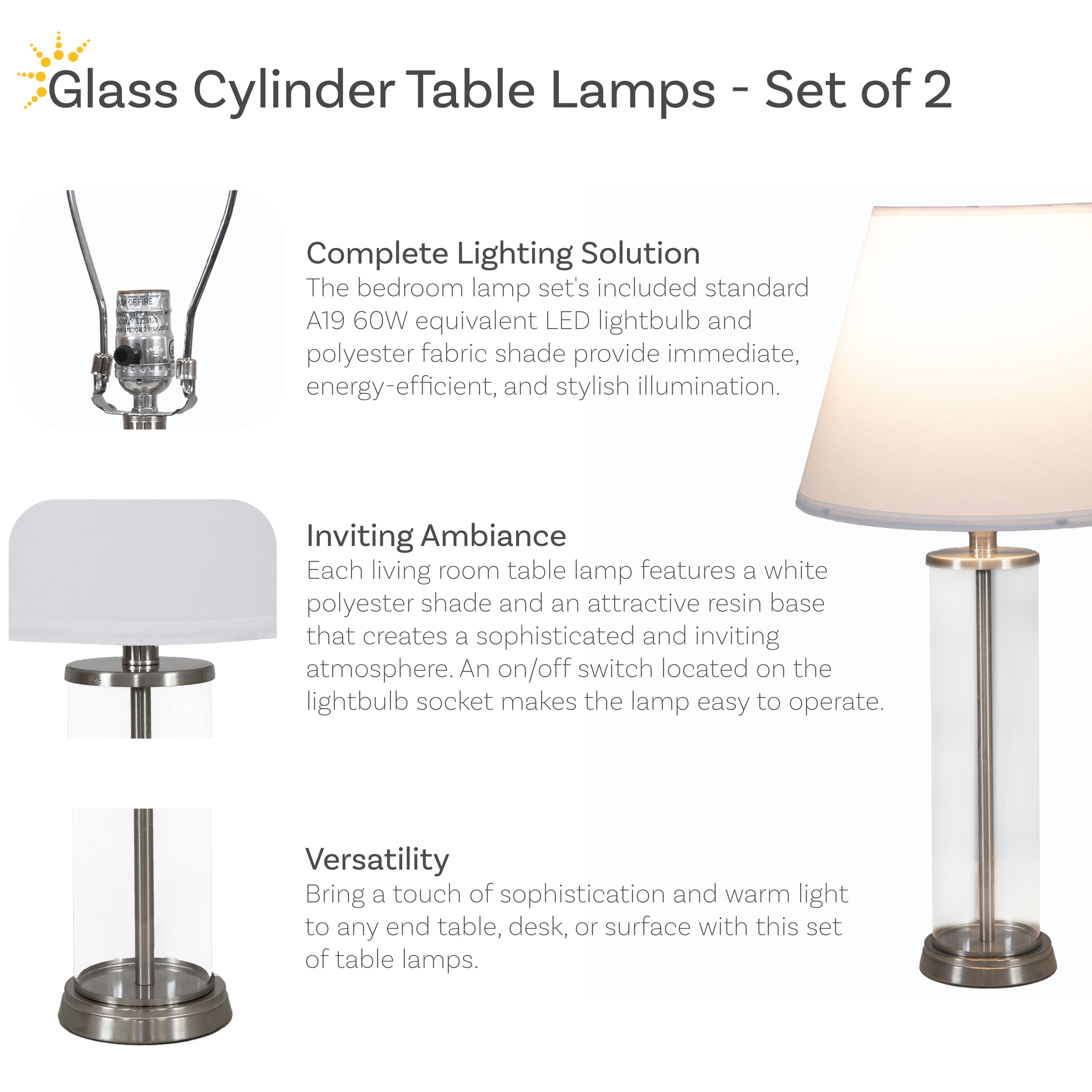 Sunnydaze Decor GSI-8032 Lamp-Sets - View #7