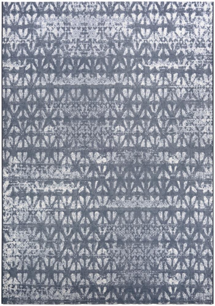 Couristan 12590225311056T MARINA 3 x 5 (ft) Polypropylene Confederate Grey-Ivory Rectangular Indoor Geometric Area rug