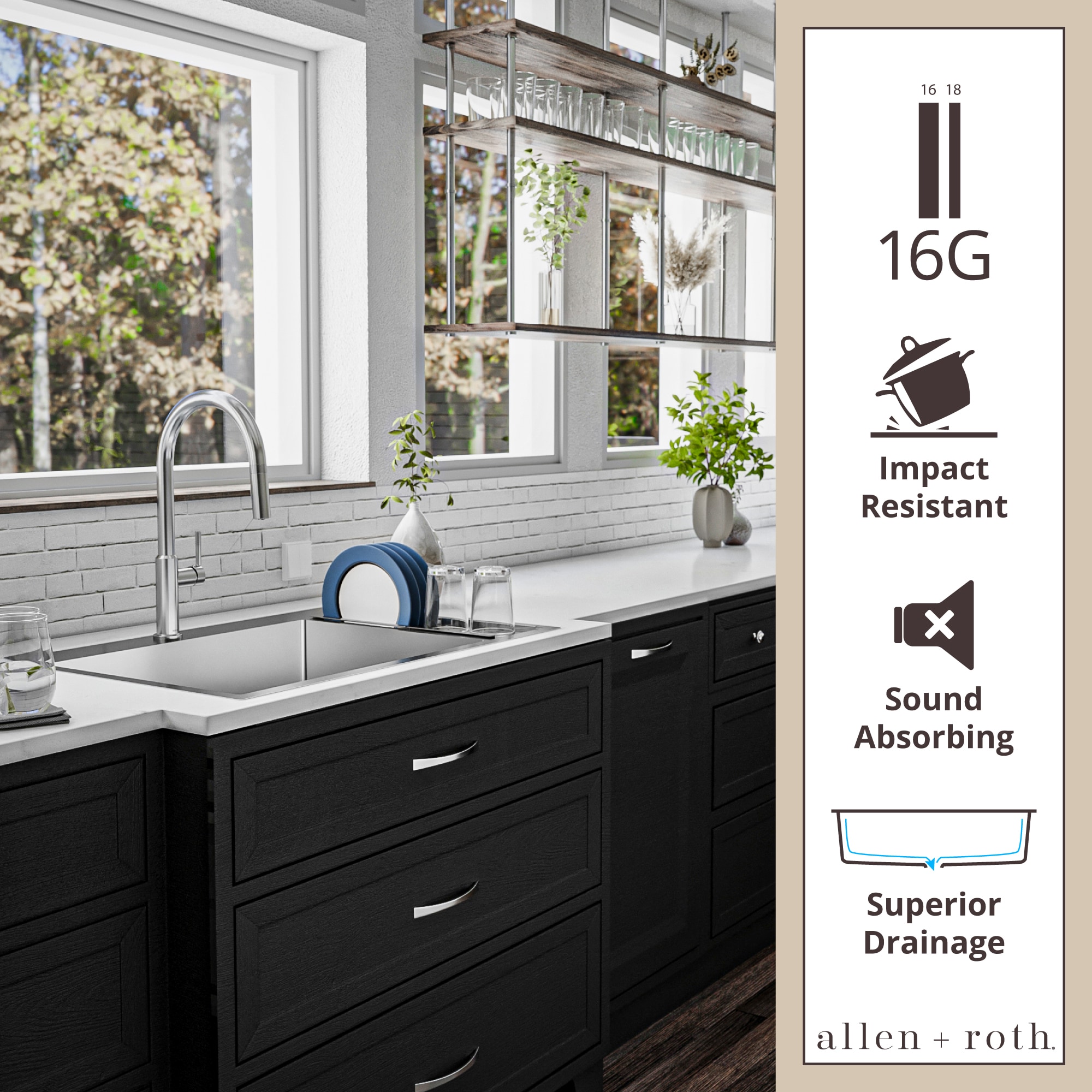 allen + roth PLLSS1000KIT Kitchen-Sinks - View #6