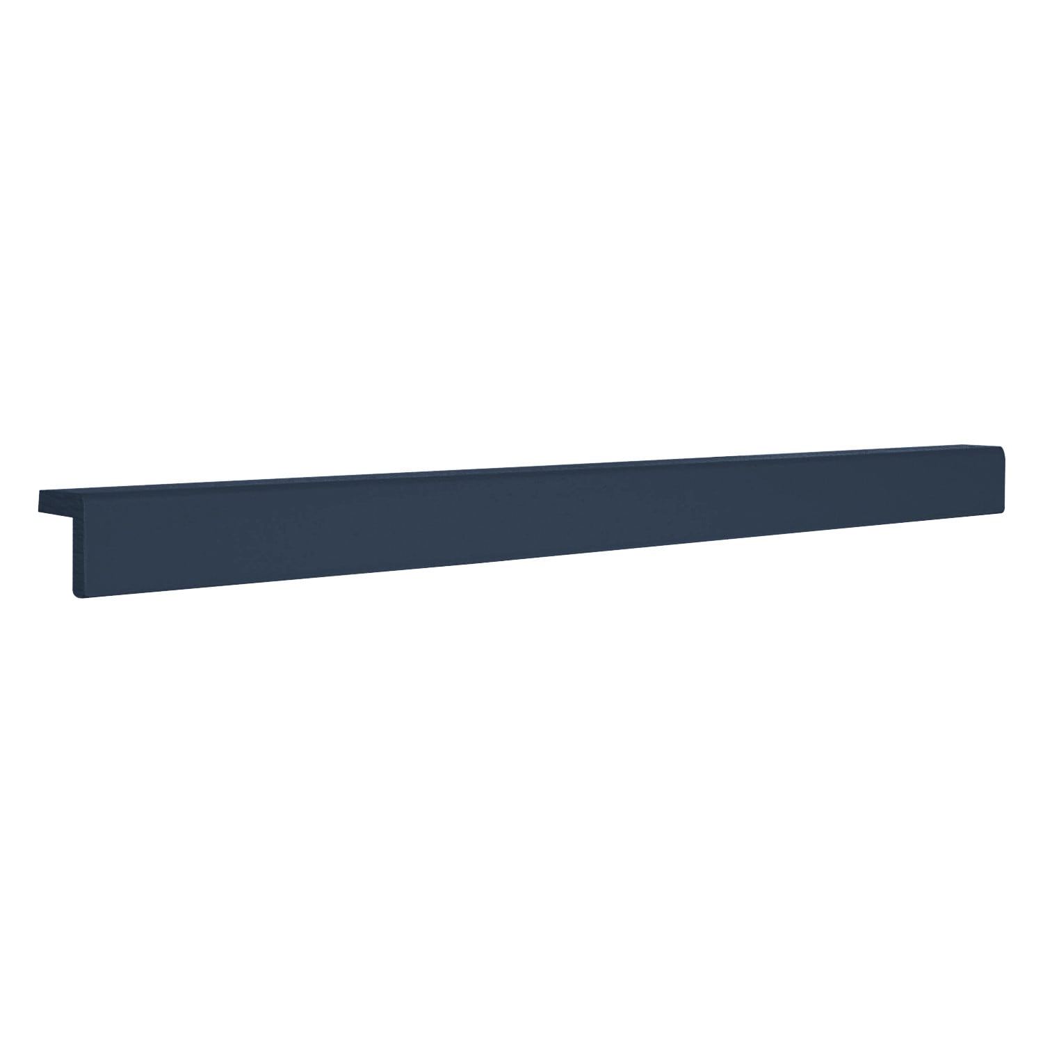 allen + roth 6494NV Port Chamfered Cabinet Moulding 94-in W x 1.0625-in H x 1.0625-in D Navy Painted (Outside Corner Molding)