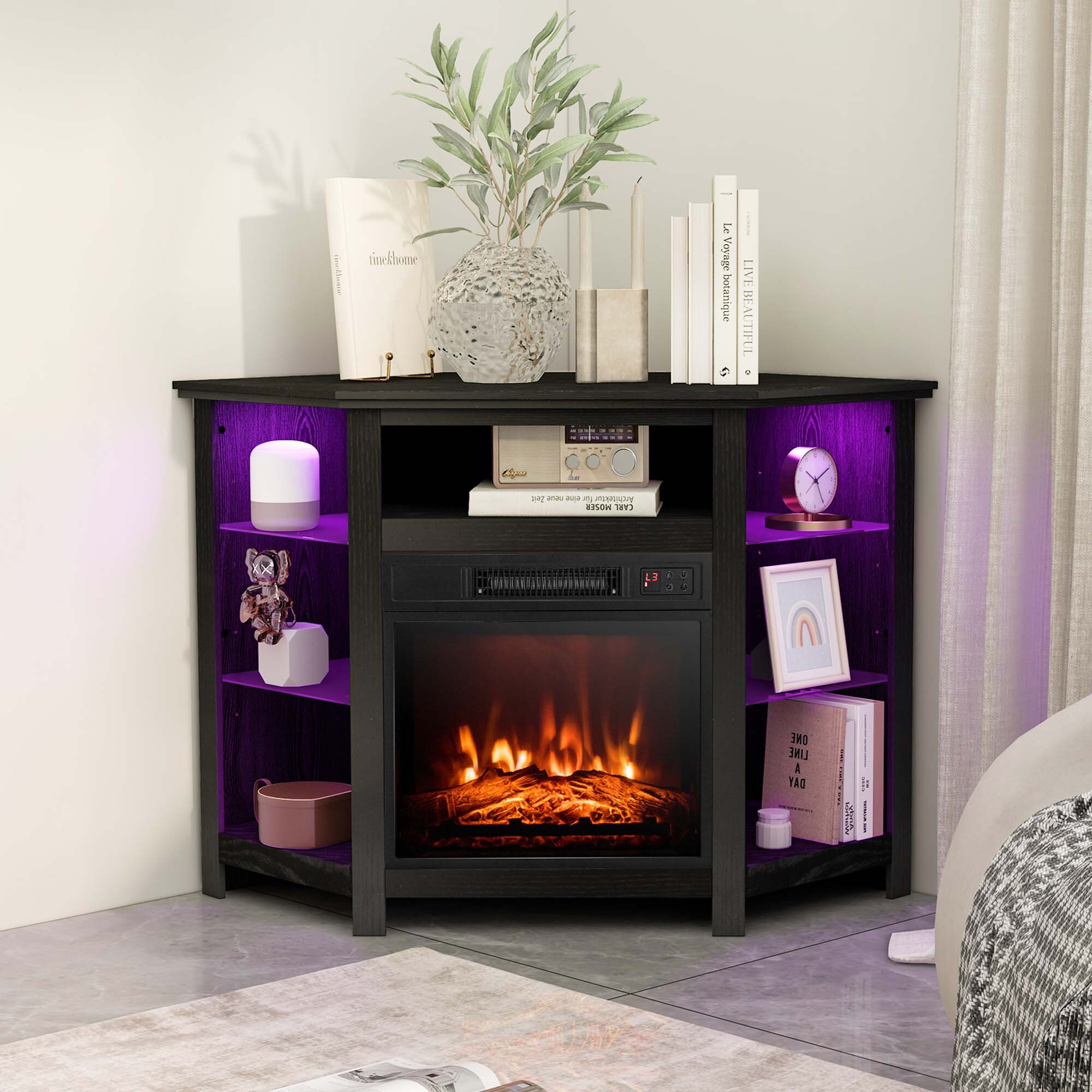 Costway SWL00018 Electric-Fireplaces - View #3