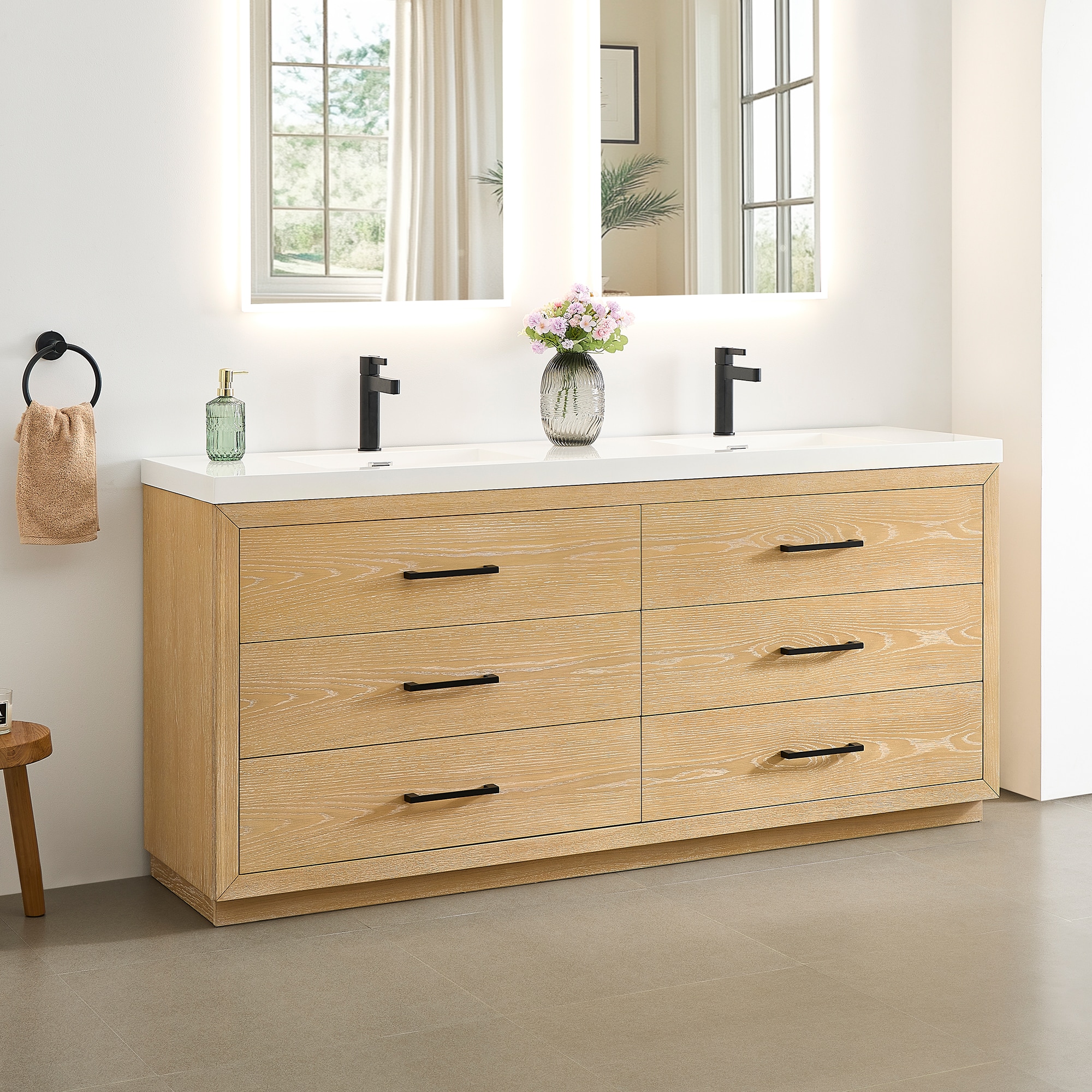 Altair 579072-WO-WH-NM Bath-Vanity-Combo - View #3