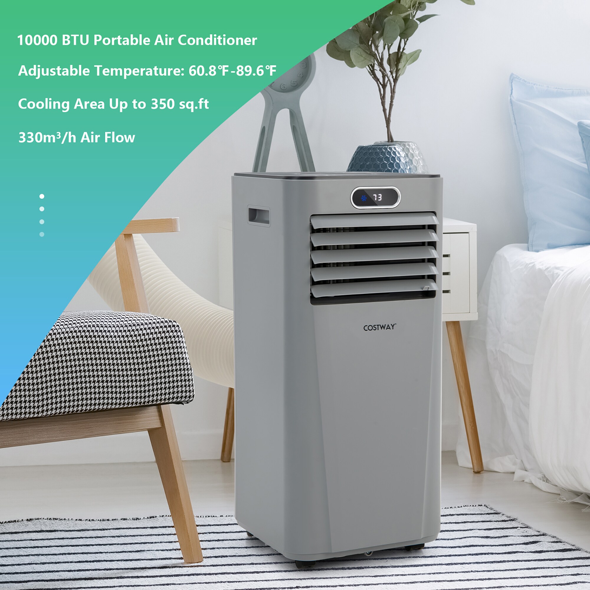 Costway LWS00207 Portable-Air-Conditioners - View #4