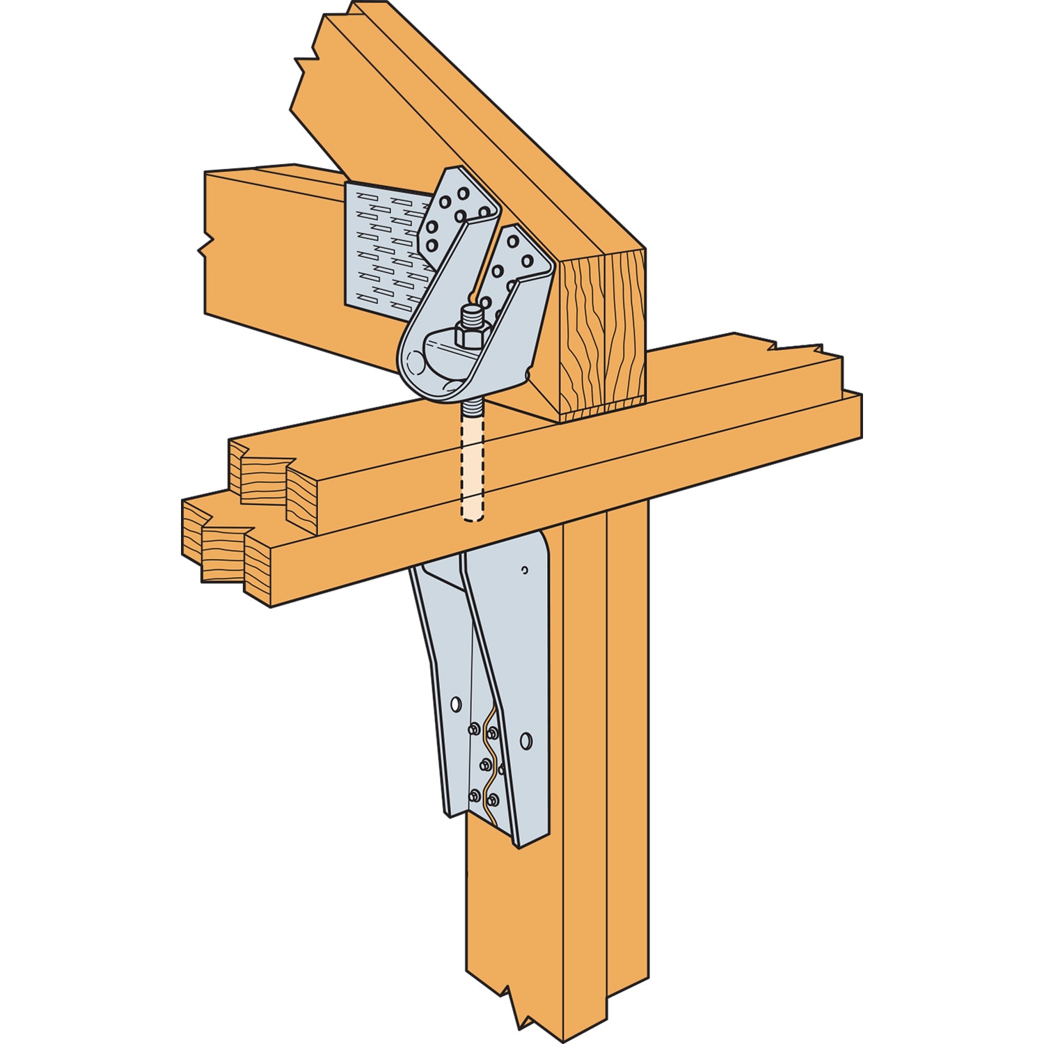 Simpson Strong-Tie VGT Trusses-And-Rafter-Ties - View #9