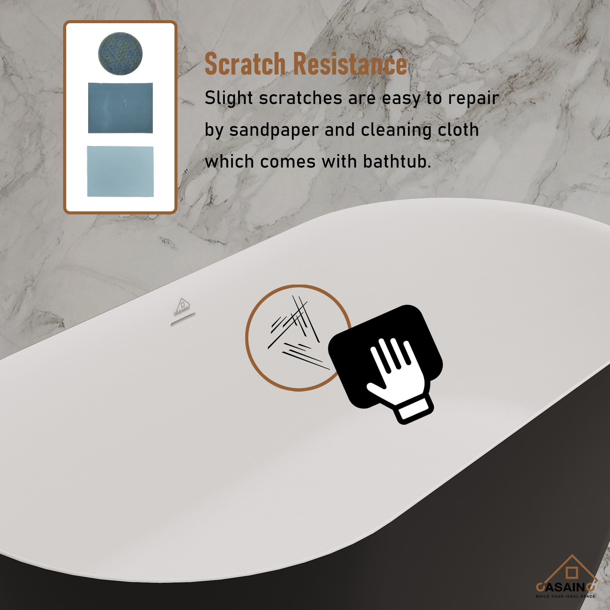 CASAINC CA-OW5222 bathtubs - View #8