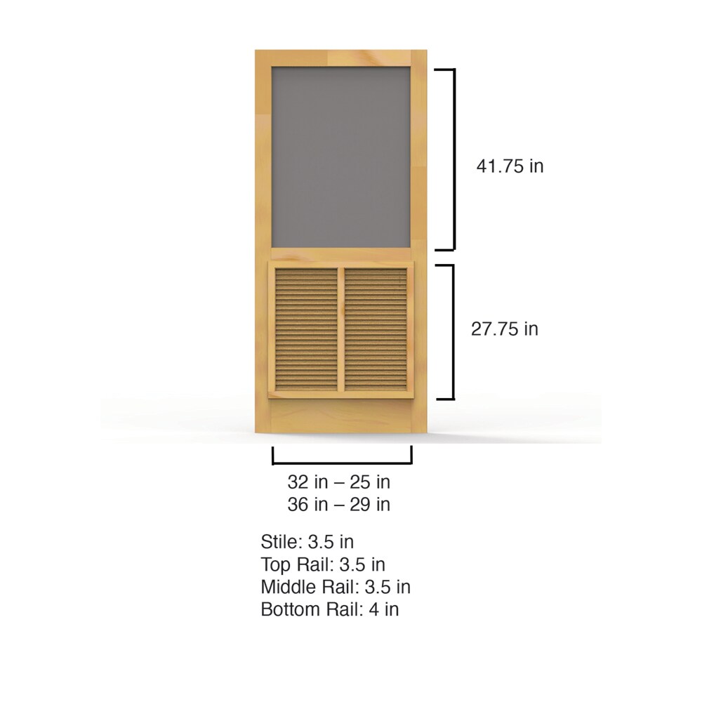 Screen Tight WPON36 Screen-Doors - View #7