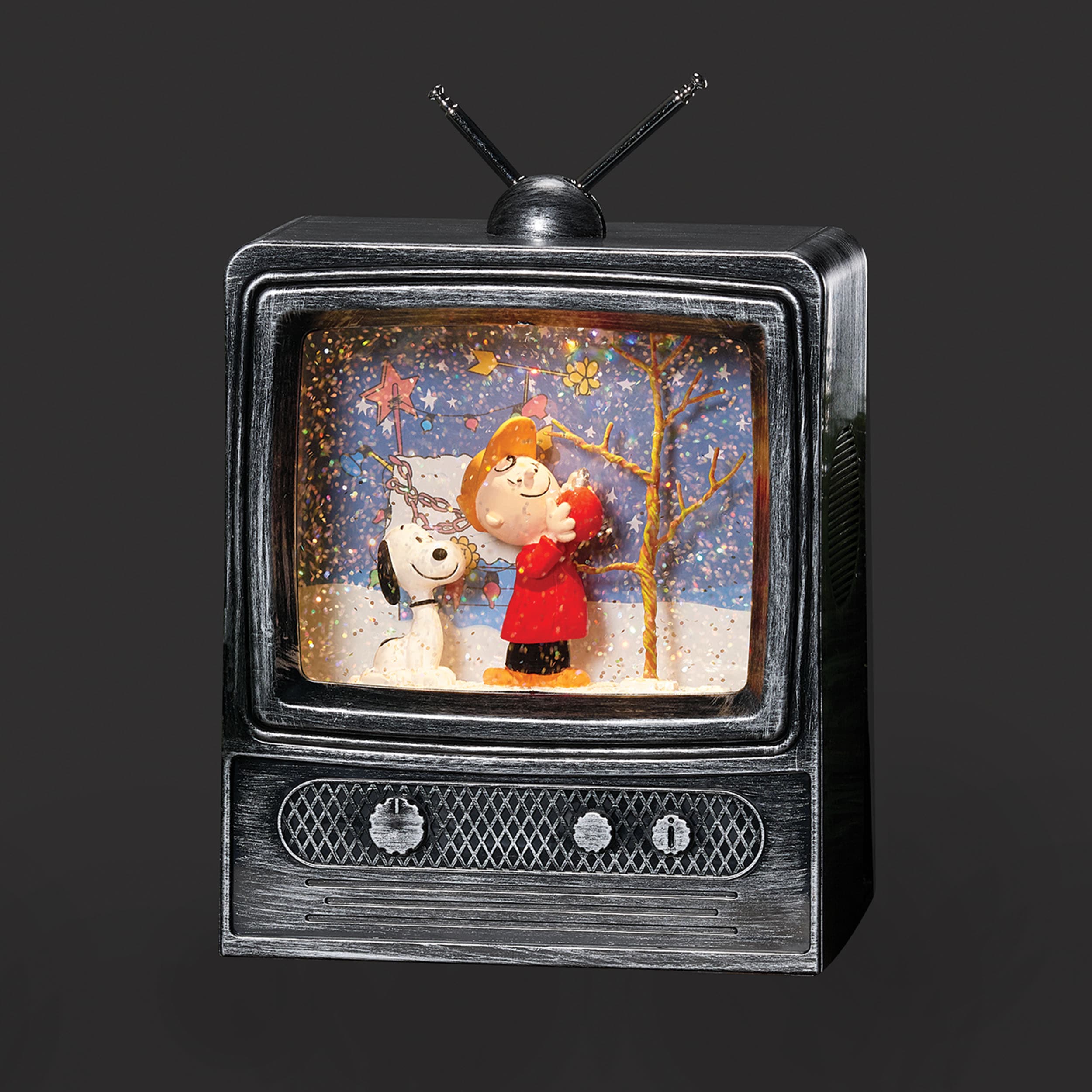 Roman Peanuts Merry Christmas Musical Lighted Figurine