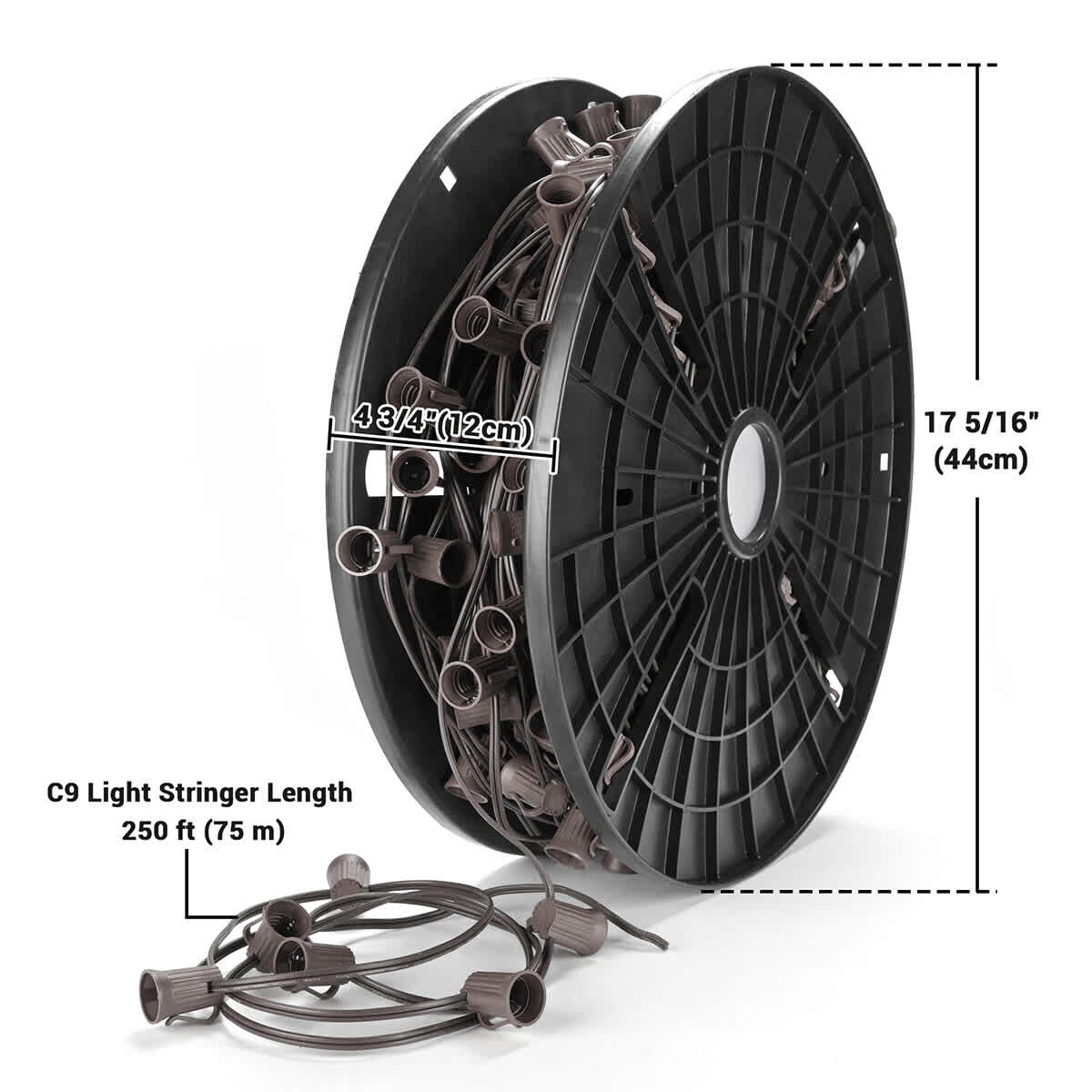 Yescom 11SSL019-250F-38-LO Patio-String-Lights - View #9