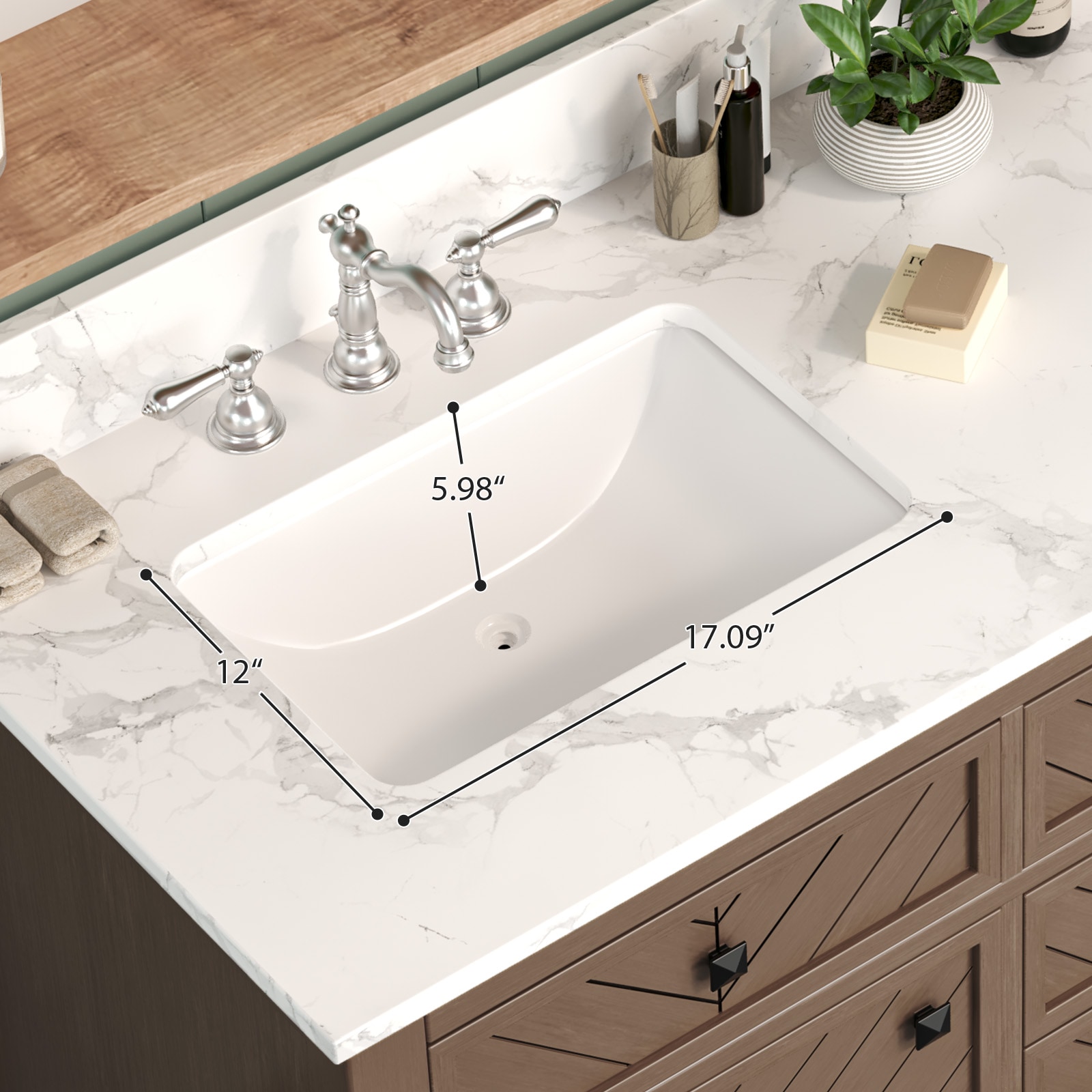 VOUA SAF-MEWEYS-DG Bath-Vanity-Combo - View #12
