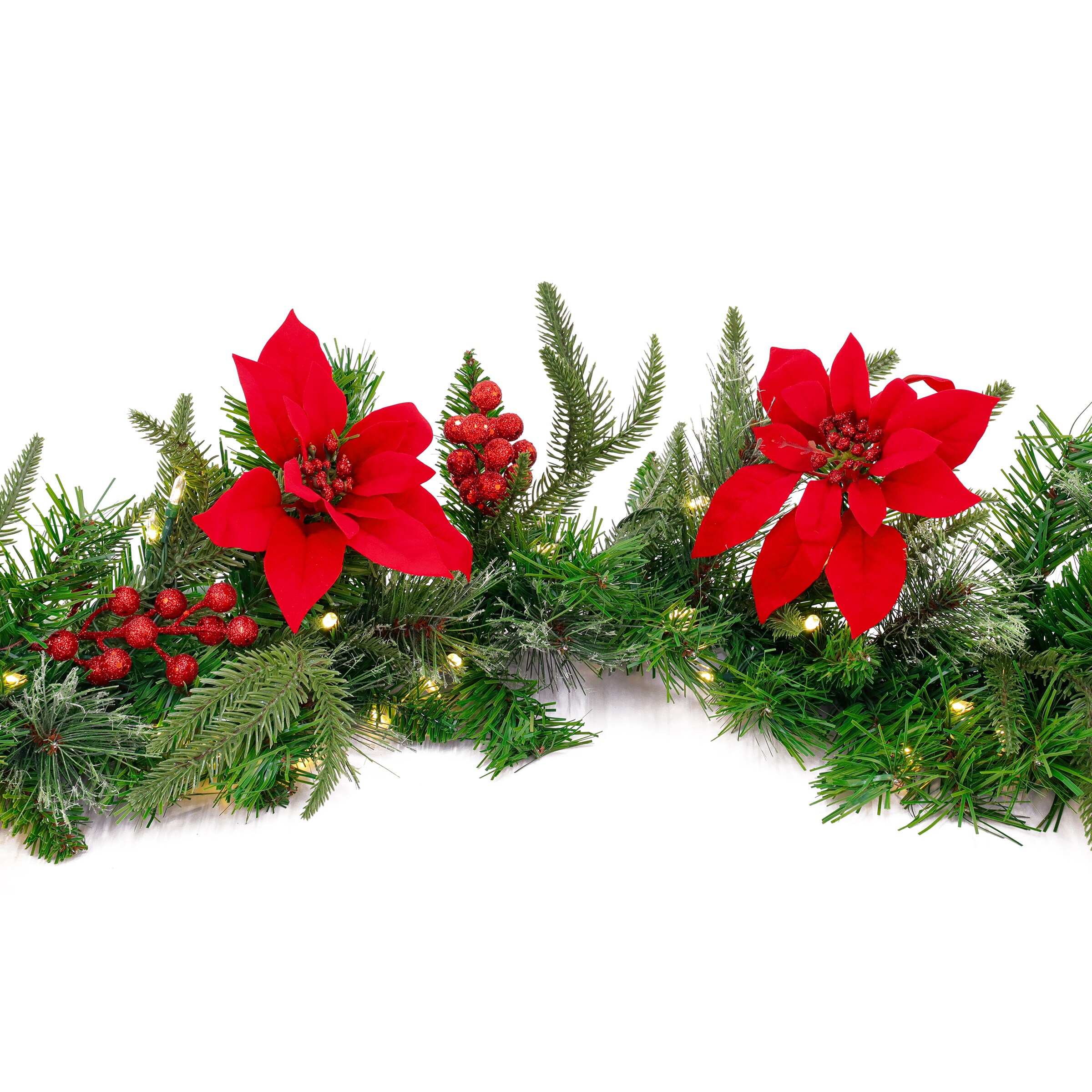 National Tree Company QPECO8-301-4A-B Artificial-Christmas-Garland - View #4