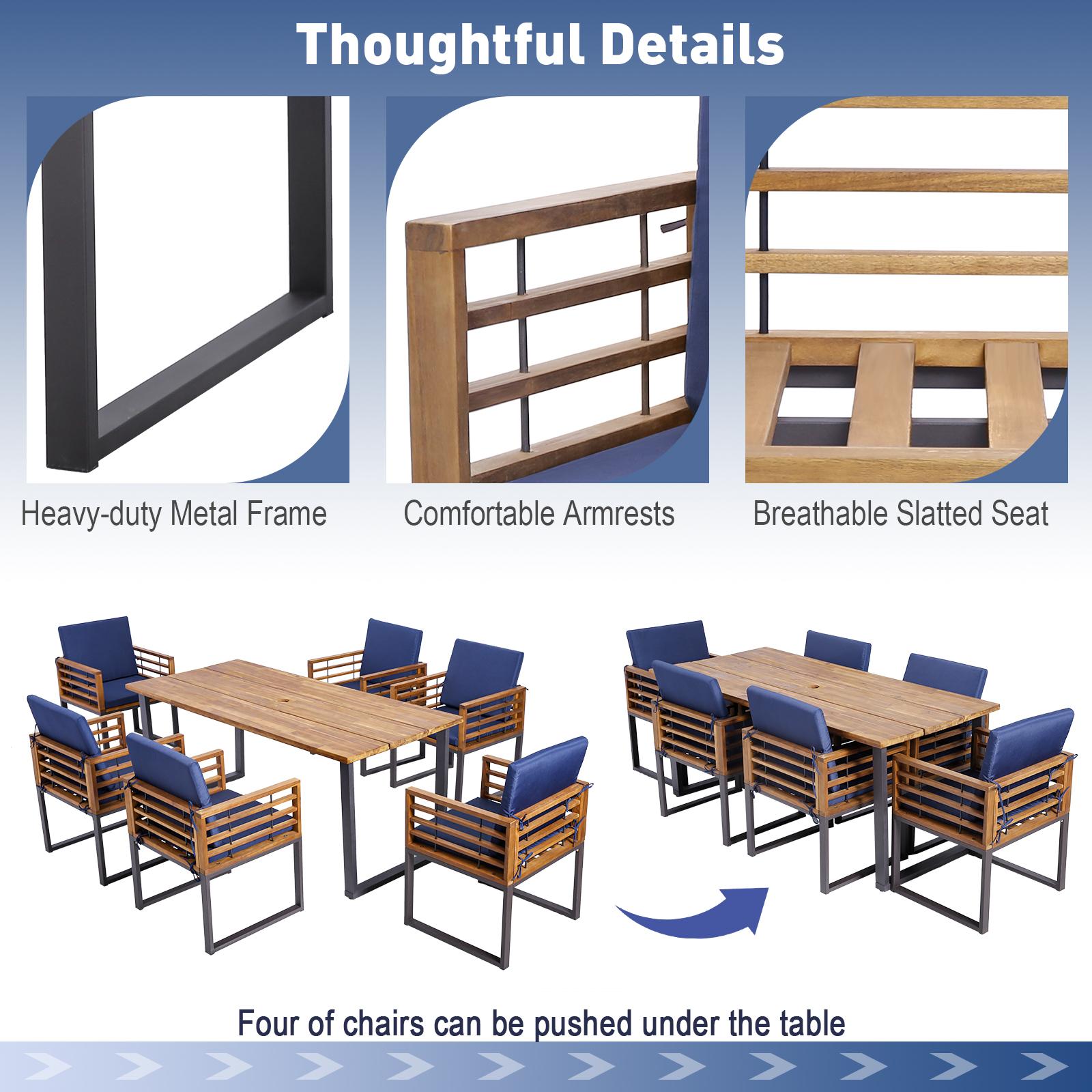 BABOOM BOM-0983NY+-CO Patio-Dining-Sets - View #8