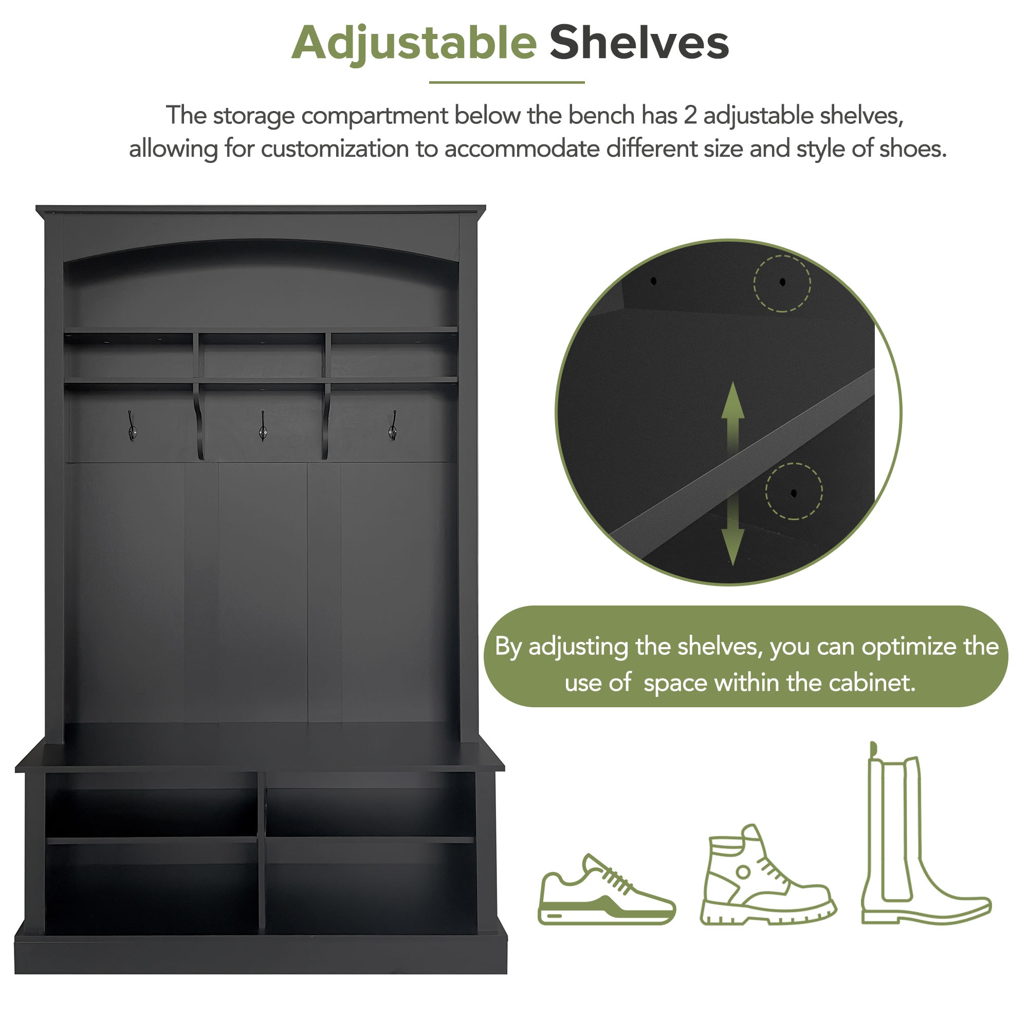 JANSNO HT-CR-14 Hall-Trees - View #5