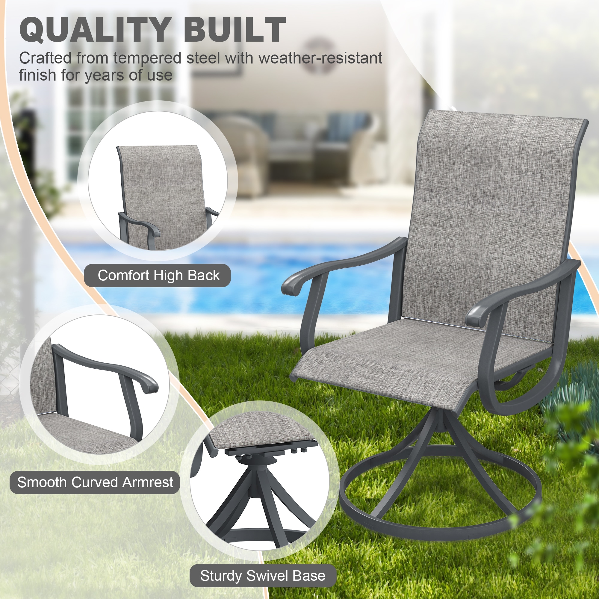 Damerin Z0107F Patio-Chairs - View #7