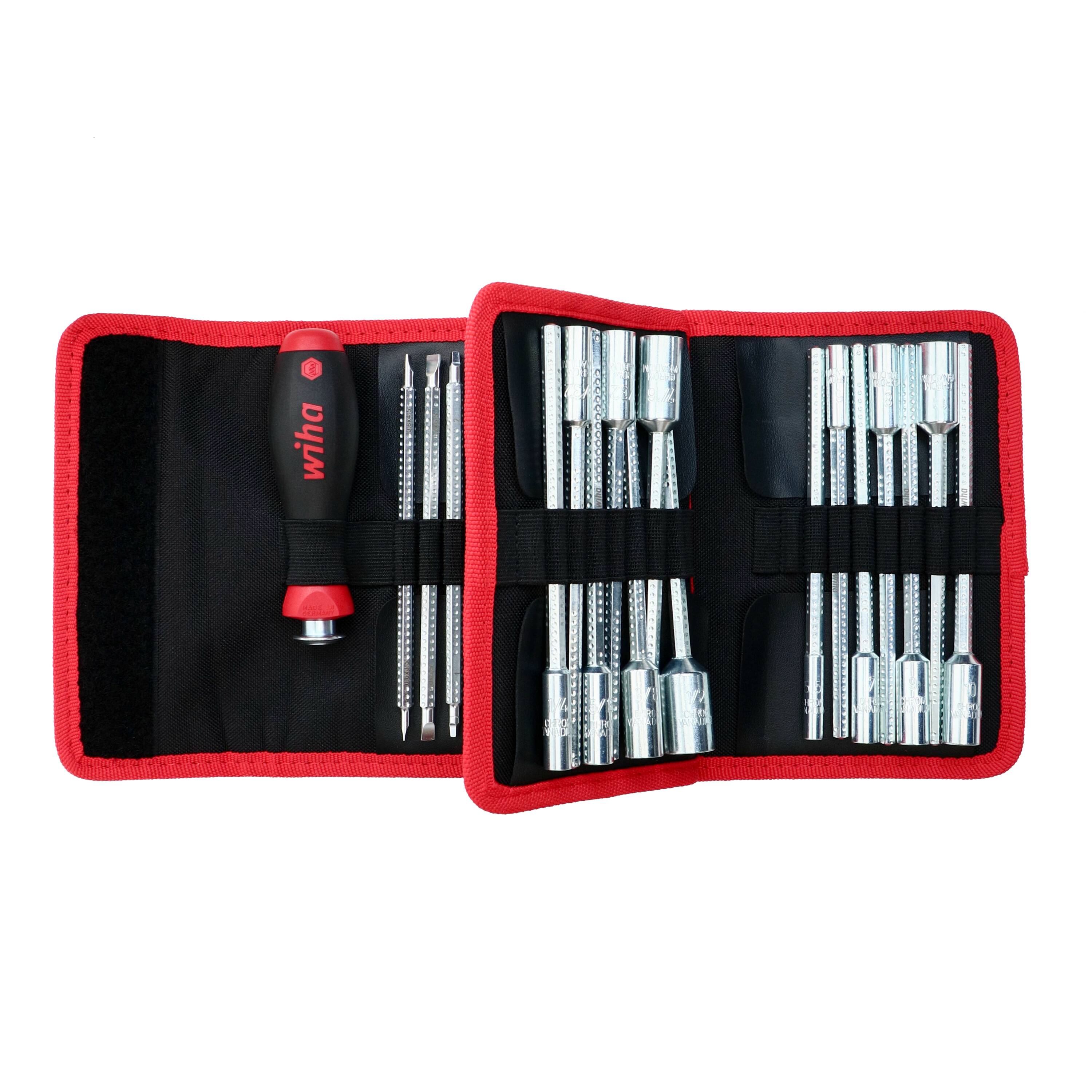 Wiha SoftFinish Drive-Loc 32-Piece Composite Handle Assorted Drive Screwdriver Set 28188 Sansujyuku sansujyuku.com