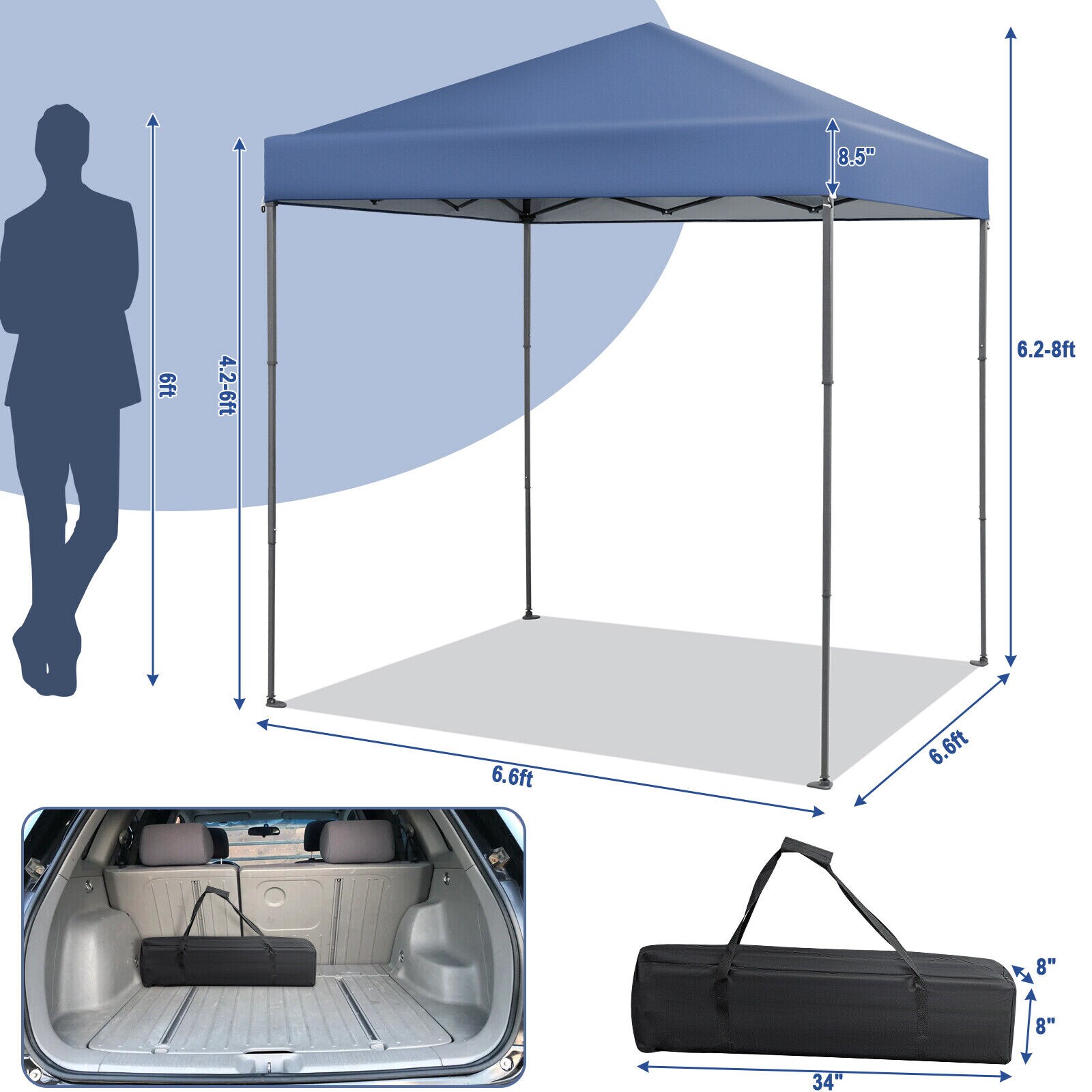 LIVIZA TDZ10849BL Canopies-Sl - View #2