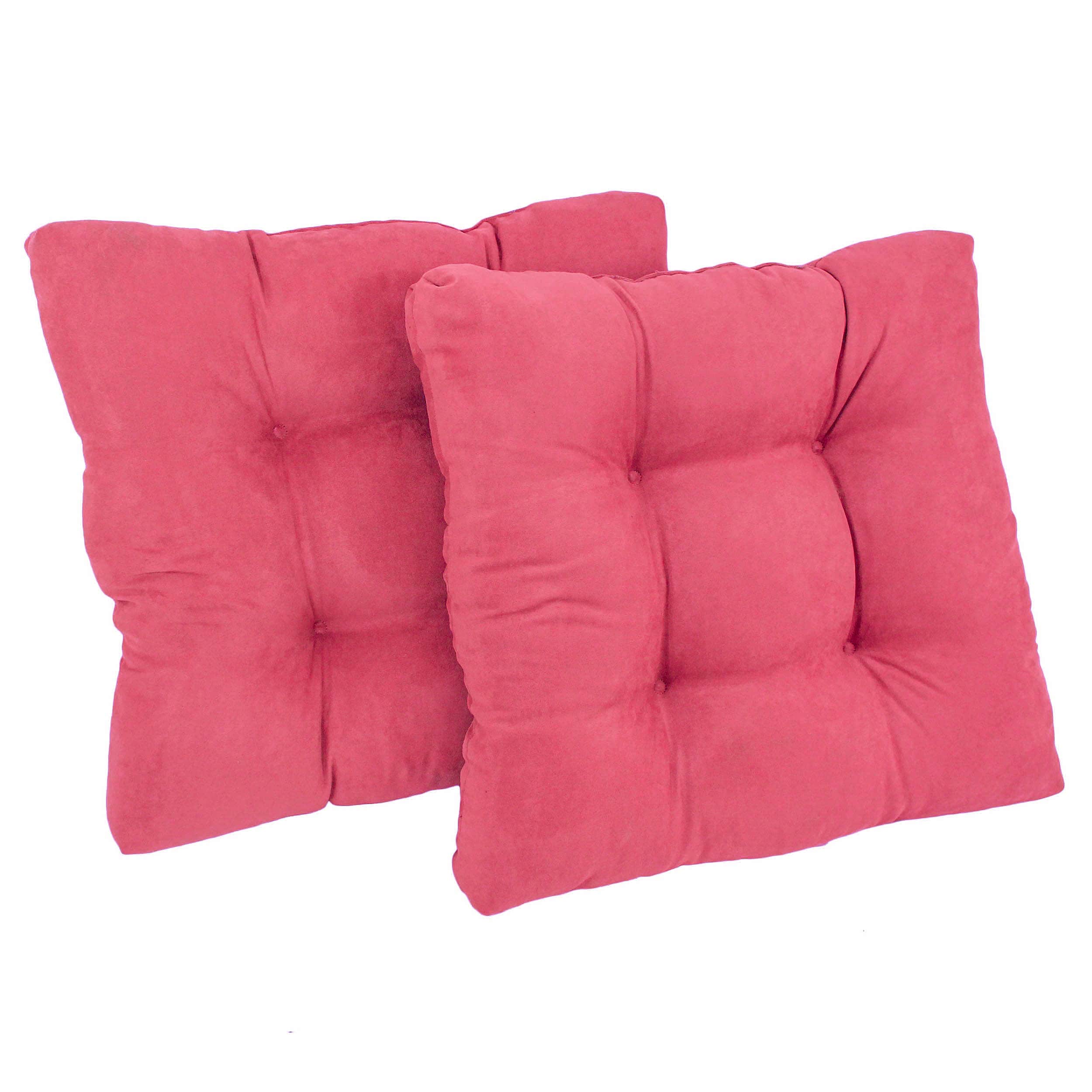 Blazing Needles 94005-2CH-MS-BB Bery Berry Solid Chair Cushion