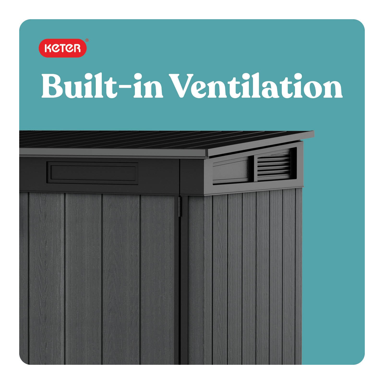 Keter 255122 Vinyl-Resin-Storage-Buildings - View #7
