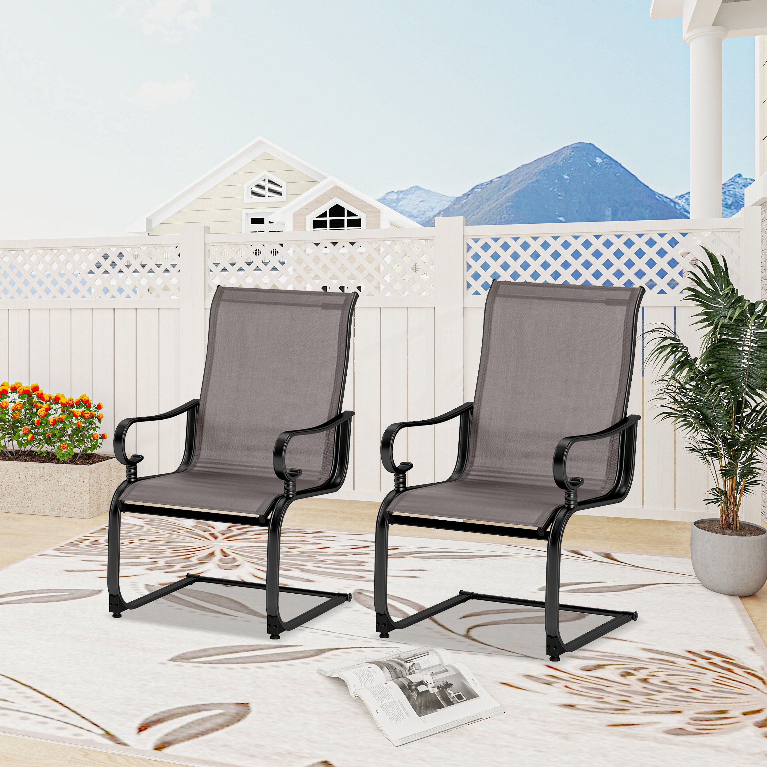 LIVIZA TDS11995GR-2 Patio-Chairs - View #4