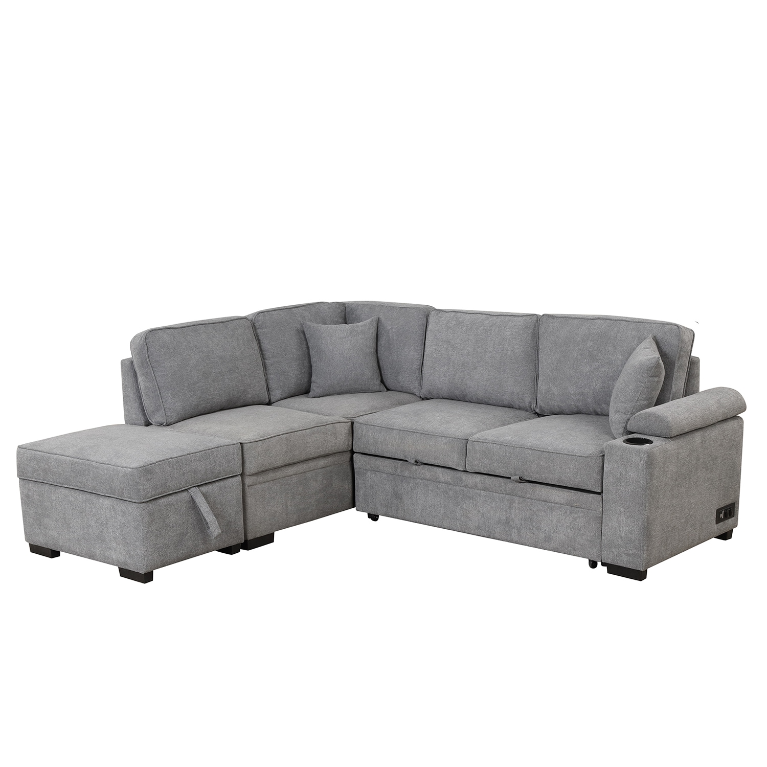 SINOFURN SYA370117GY Sofas-Loveseats - View #8