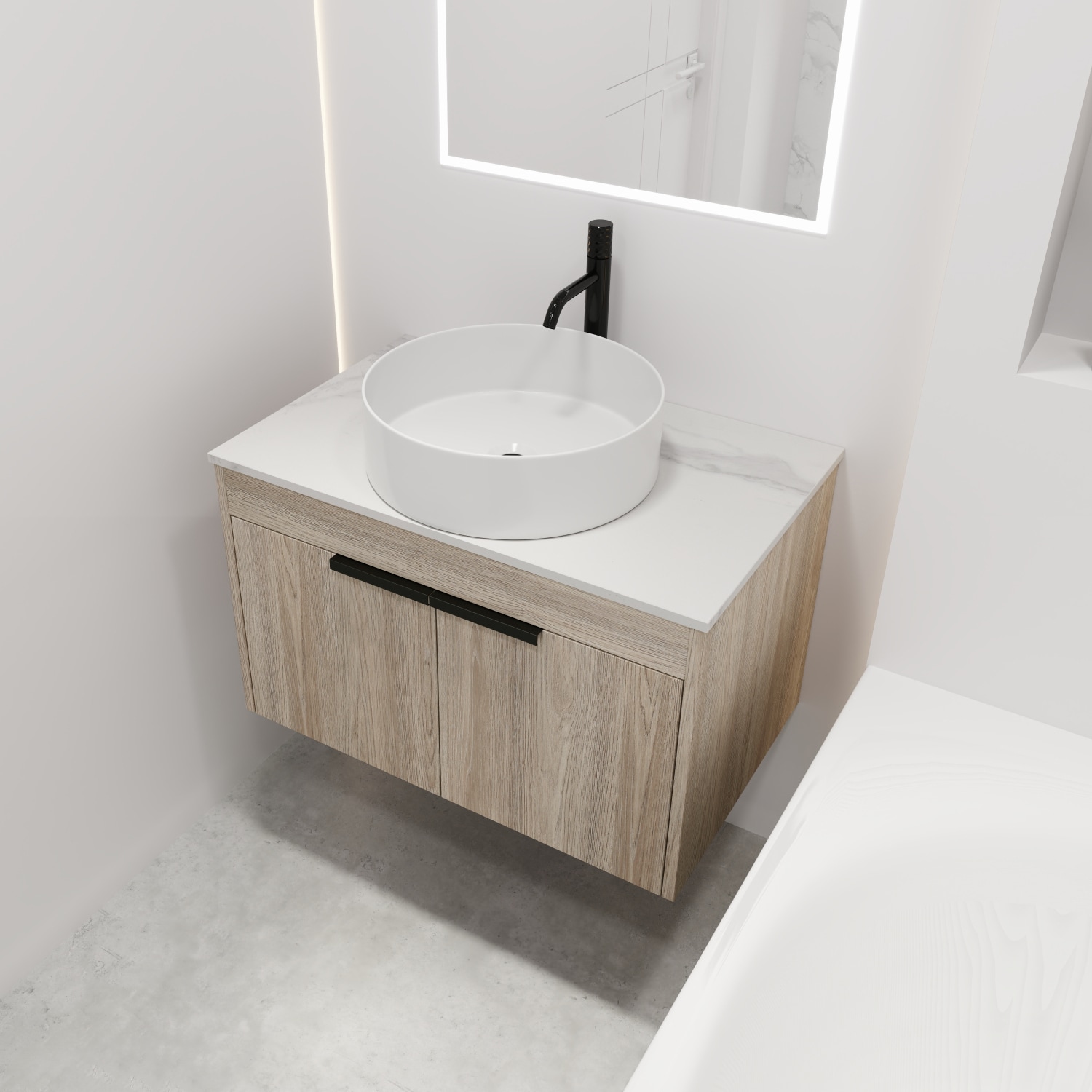 Streamdale Furniture W999S00021 Bath-Vanity-Combo - View #3
