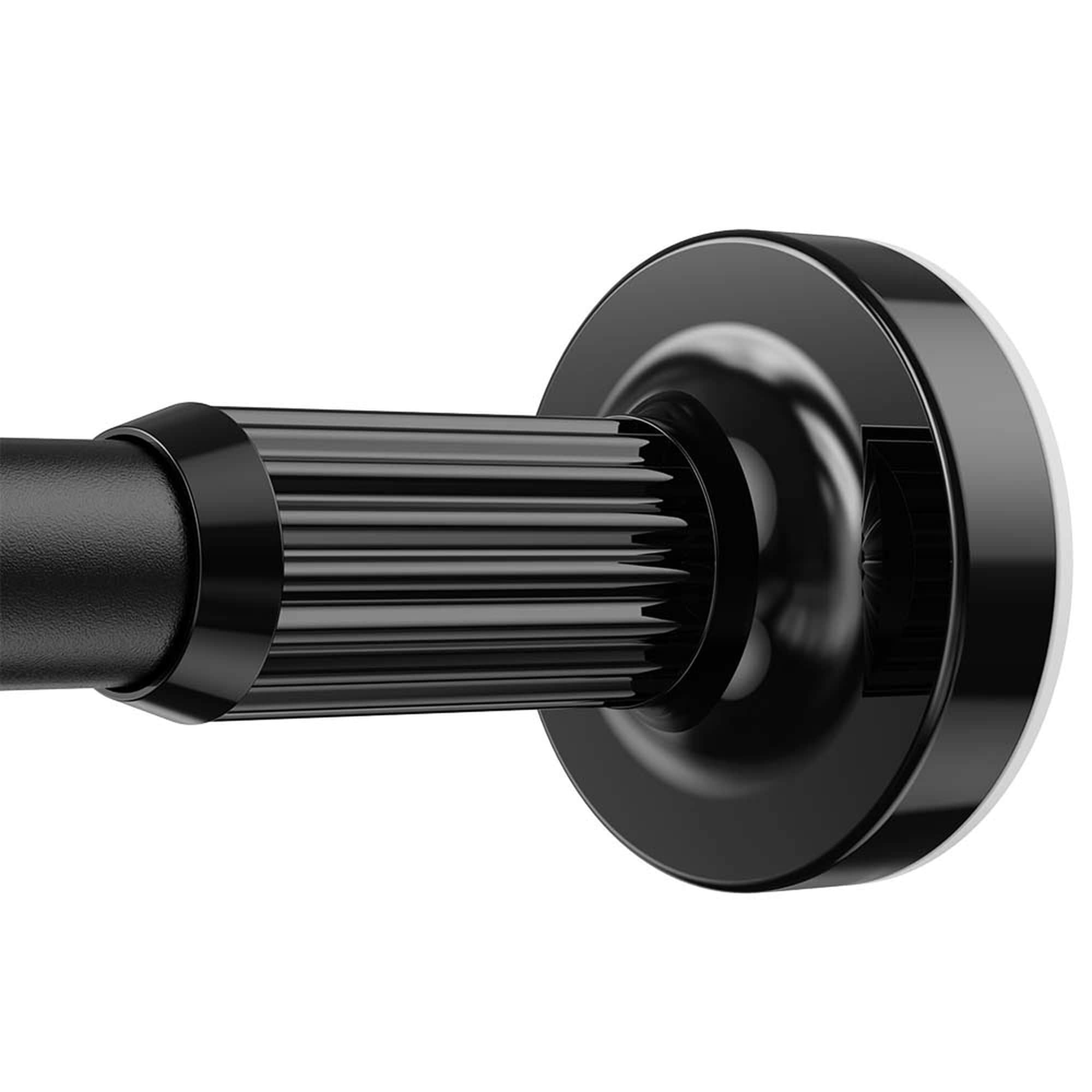 PAIHOME 27 in to 47 in Black Adjustable Tension Shower Curtain Rod