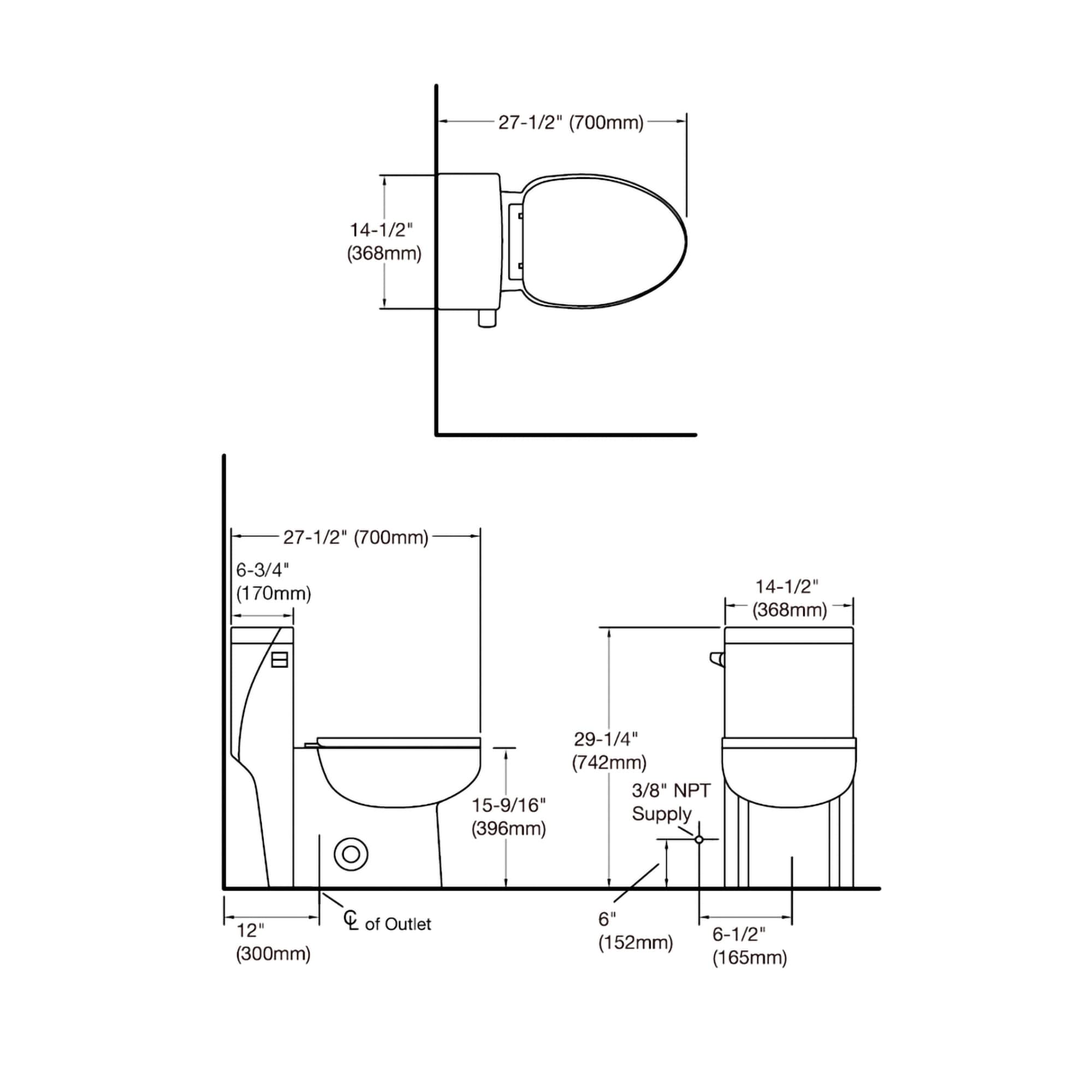 Lordear LD-BATHMA60C toilets - View #9
