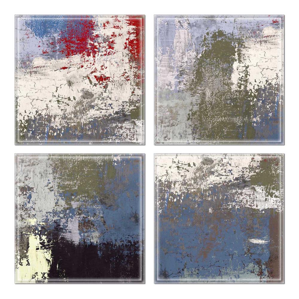 Instant Mosaic 9060103 Upscale Designs 32-Pack Multicolor 6-in x 6-in Glossy Glass Random Wall Tile