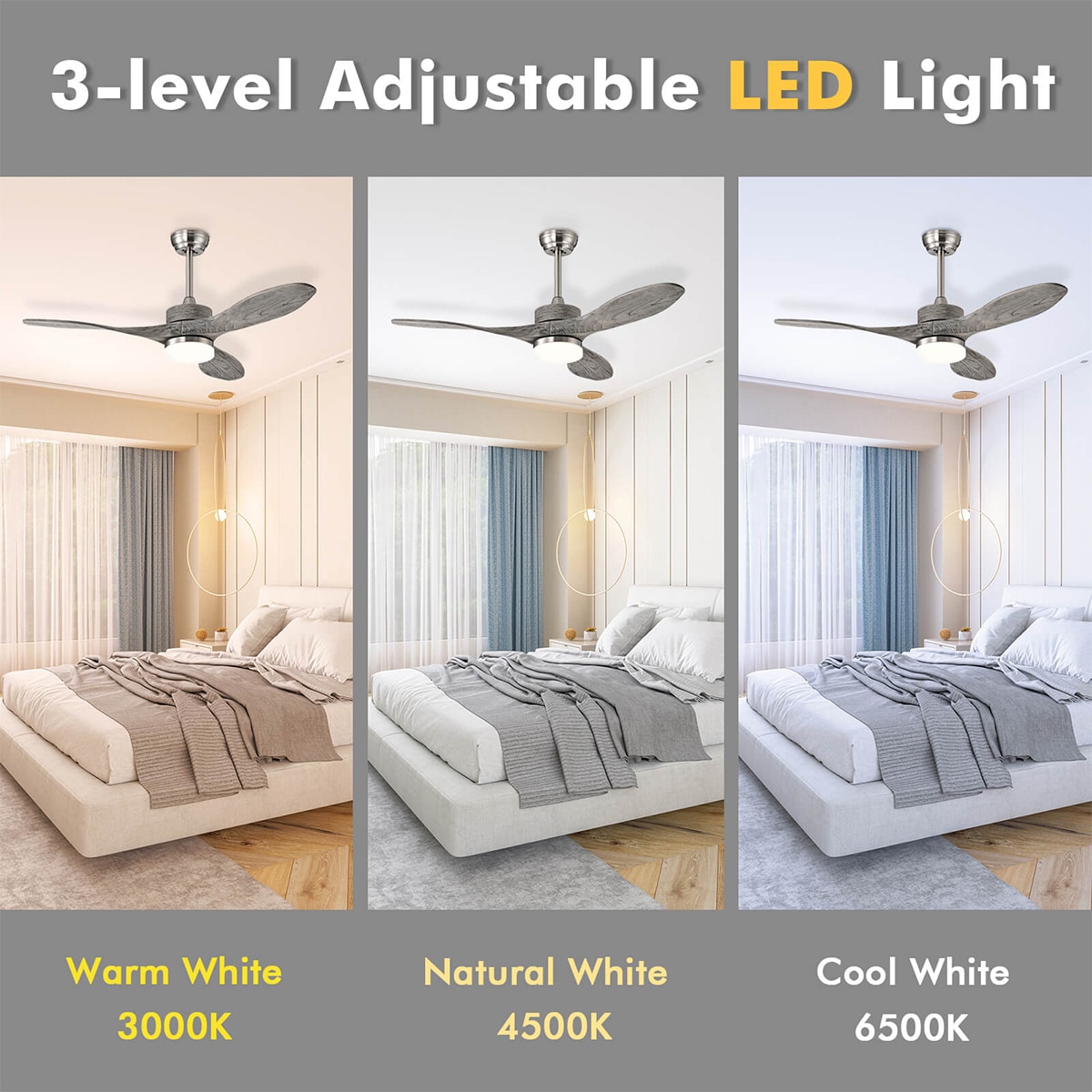 WELLFOR DFJ10180US-SL Ceiling-Fans - View #7