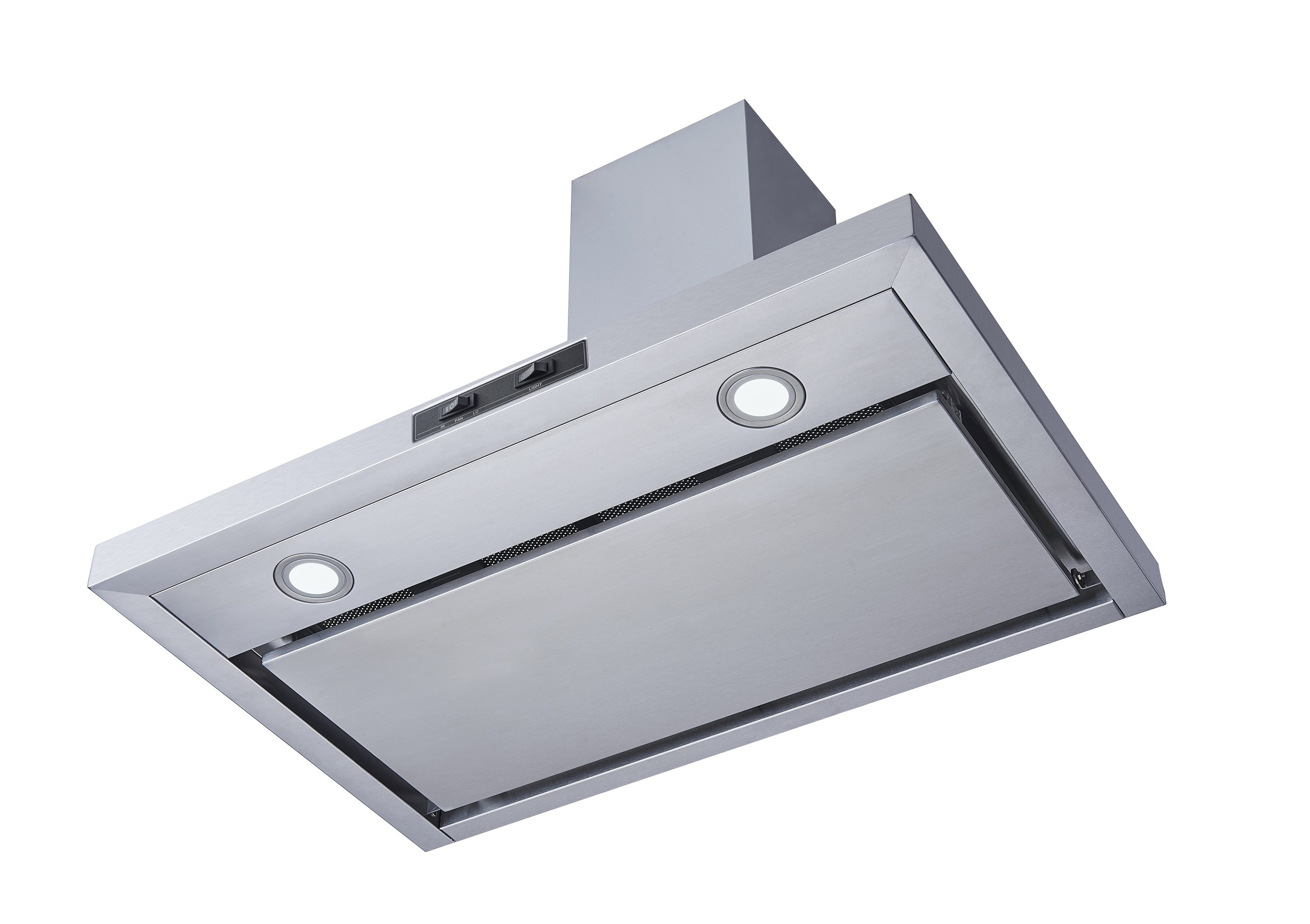 Winflo 30-in 181-CFM Convertible Stainless Steel Wall-Mounted Range Hood in  the Wall-Mounted Range Hoods department at Lowes.com
