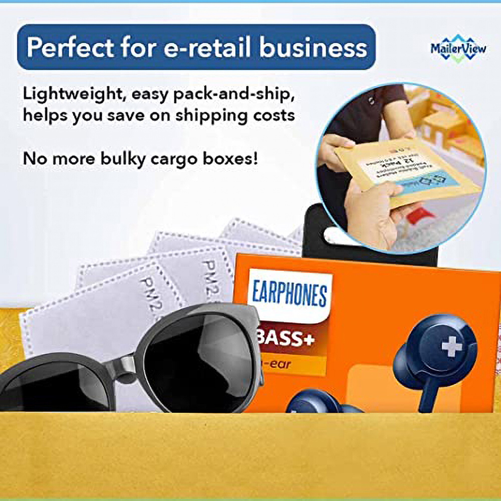 MailerView KRAFT-#2-24PACK Padded-Mailers - View #5