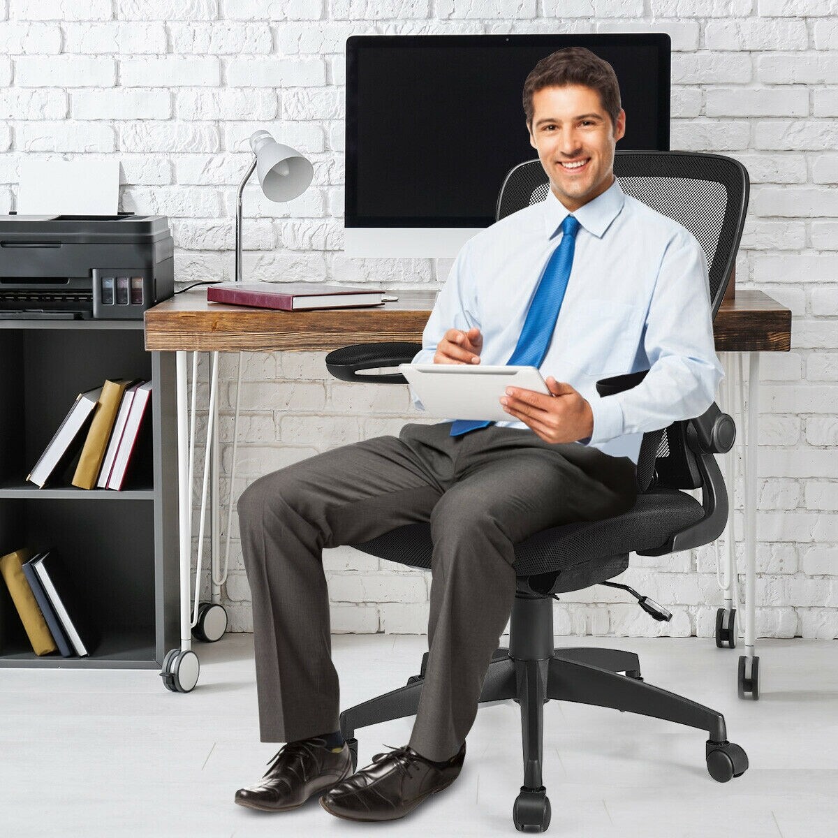WELLFOR CHY-GC594DK Office-Chairs - View #8