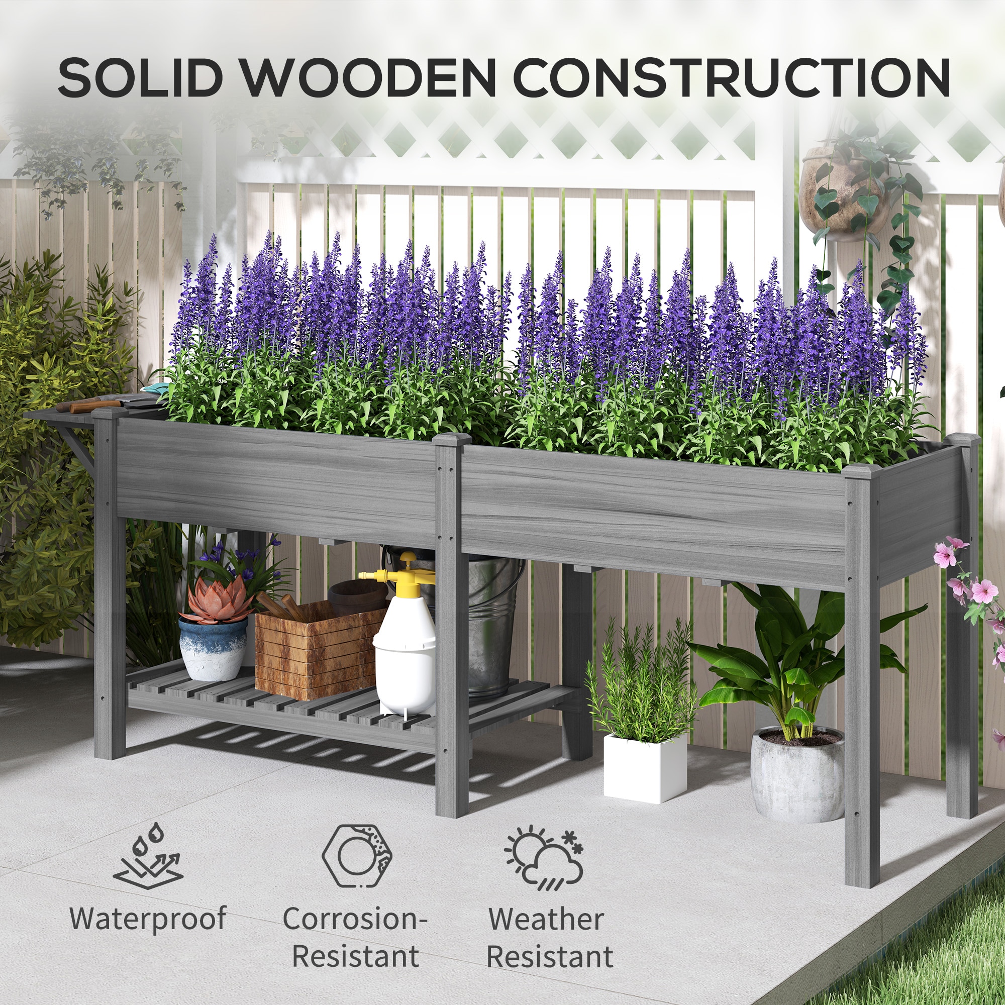 LUXEYARD DS-M-BAC06665 Raised-Garden-Beds - View #10