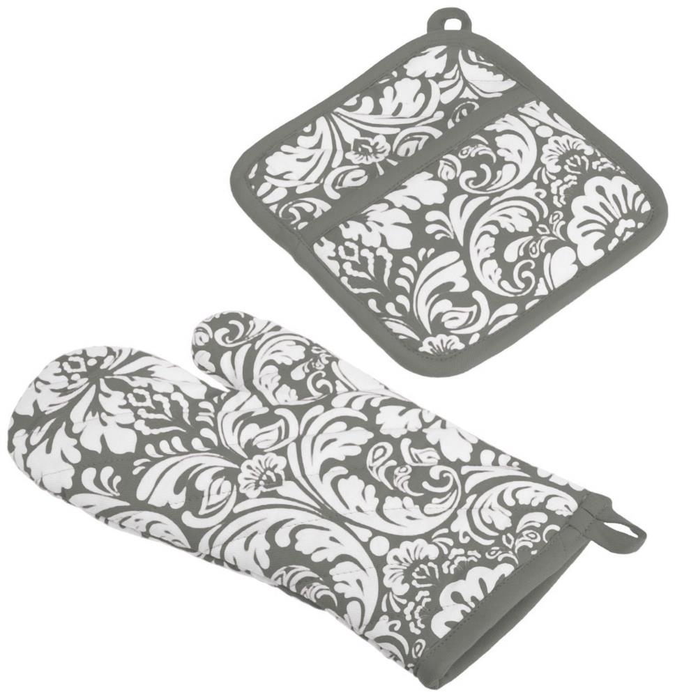 DII CAMZ32680 Gray Oven Mitt Set
