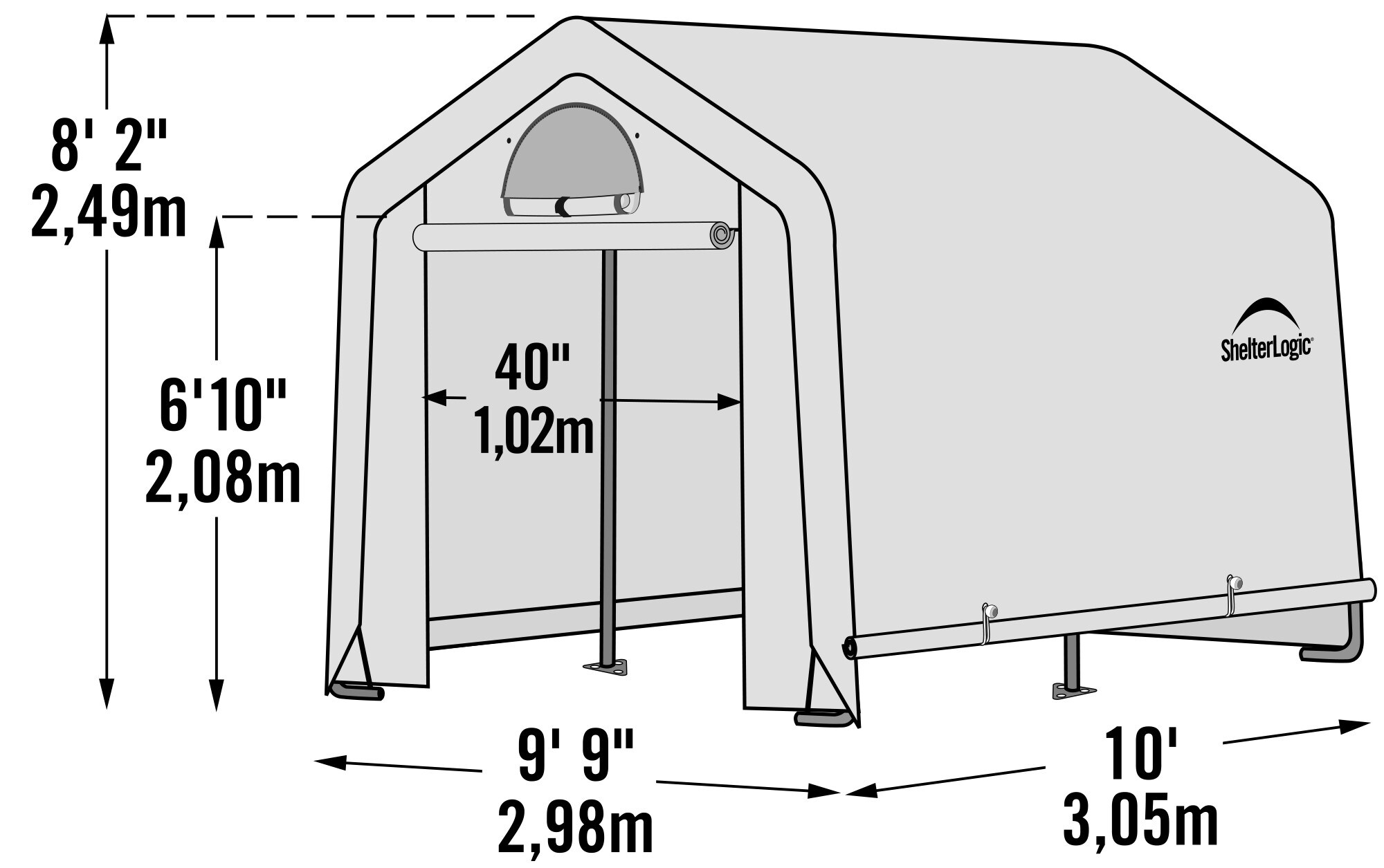 ShelterLogic 70656 greenhouses - View #7