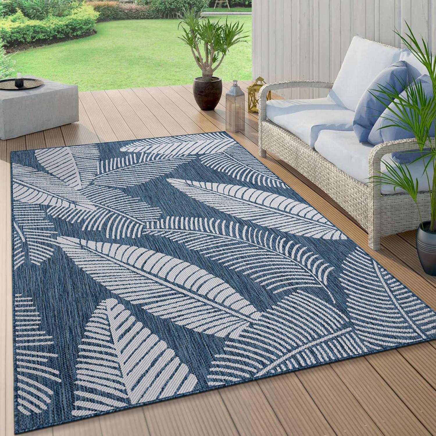 World Rug Gallery 114NAVY5X7 rugs - View #2
