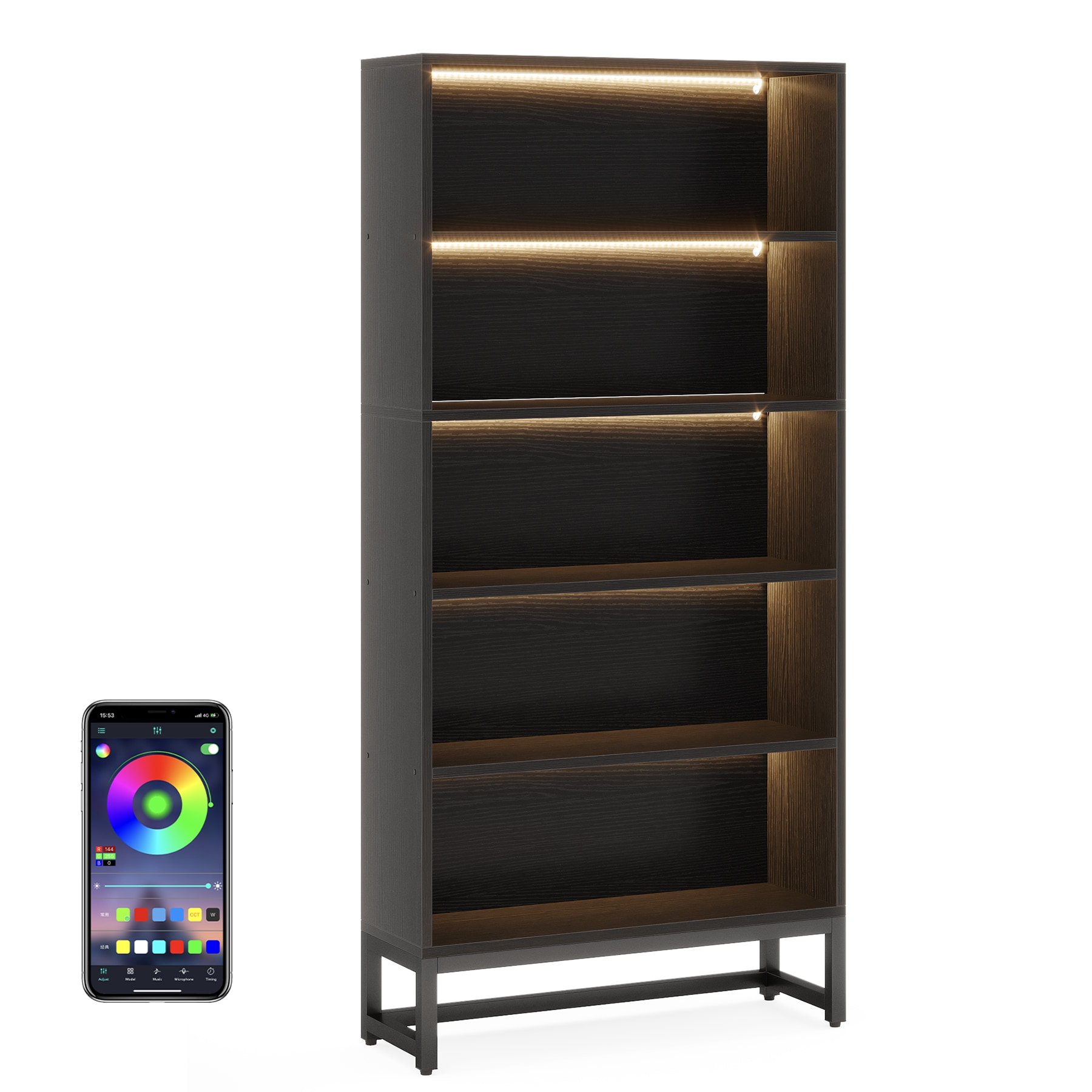 Bookcases Color/Finish Family Black