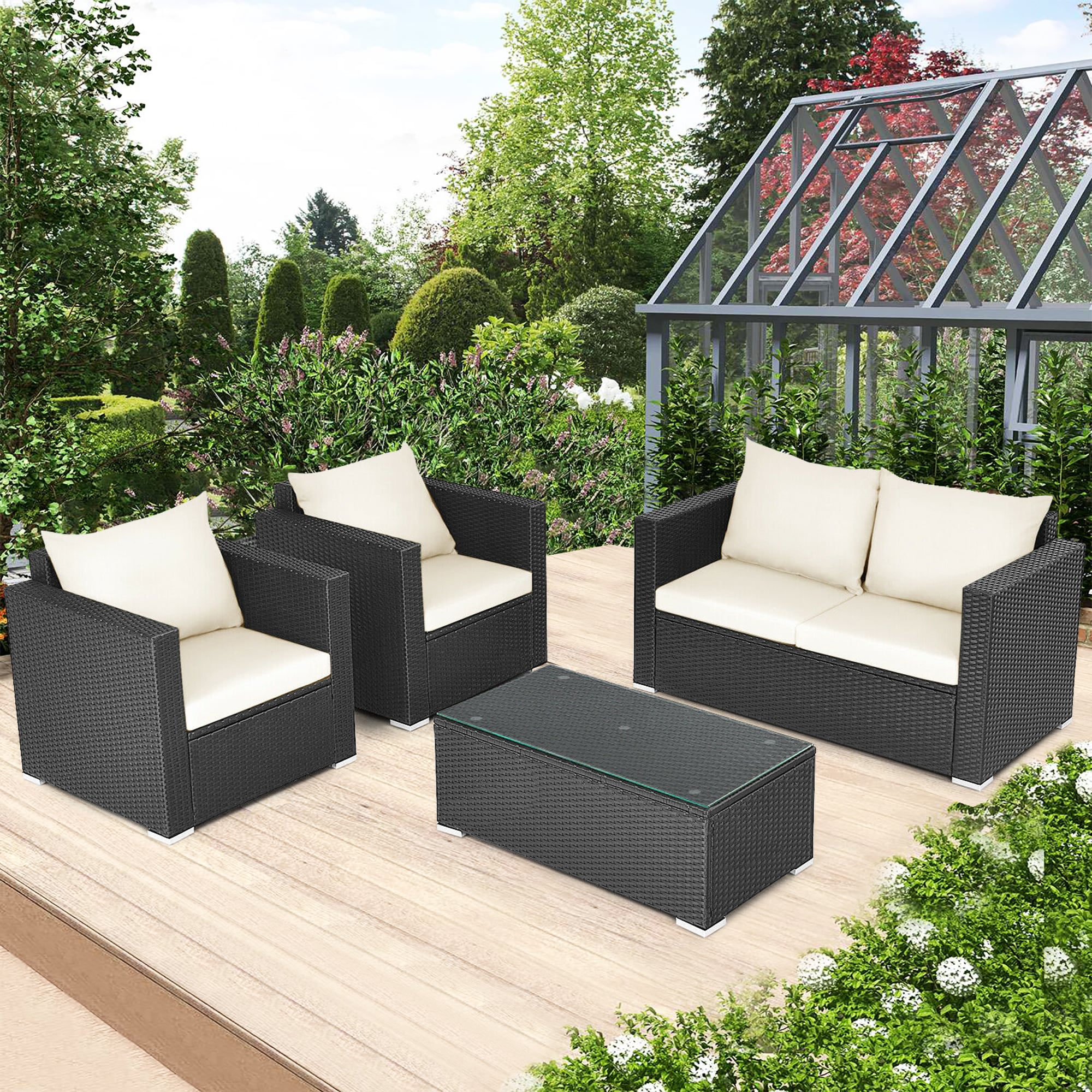 LIVIZA OUS65410BCR-X Patio-Conversation-Sets - View #3