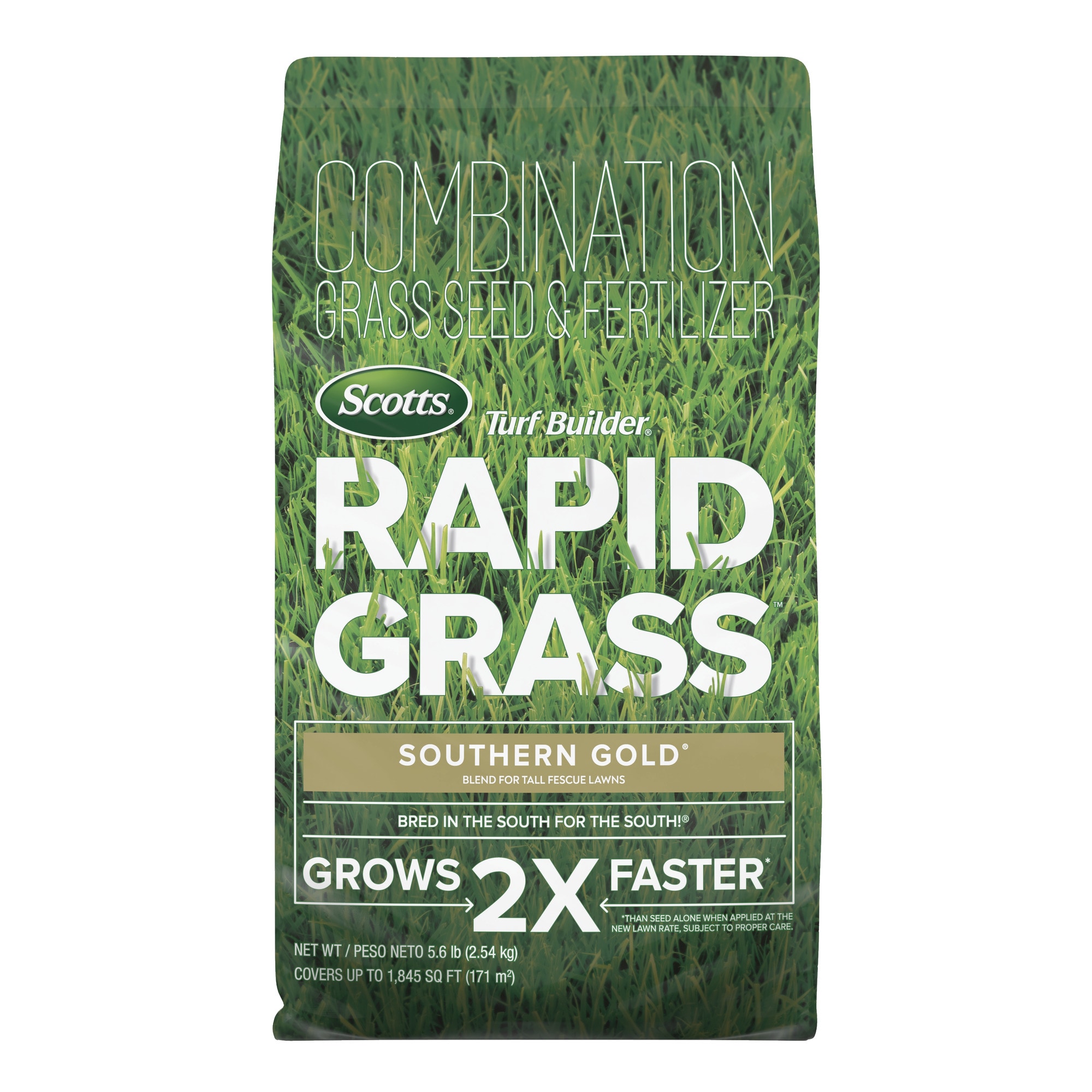 Scotts Rapid Grass Southern Gold 56 Lb Tall Fescue Grass Seed 18411 At 7529