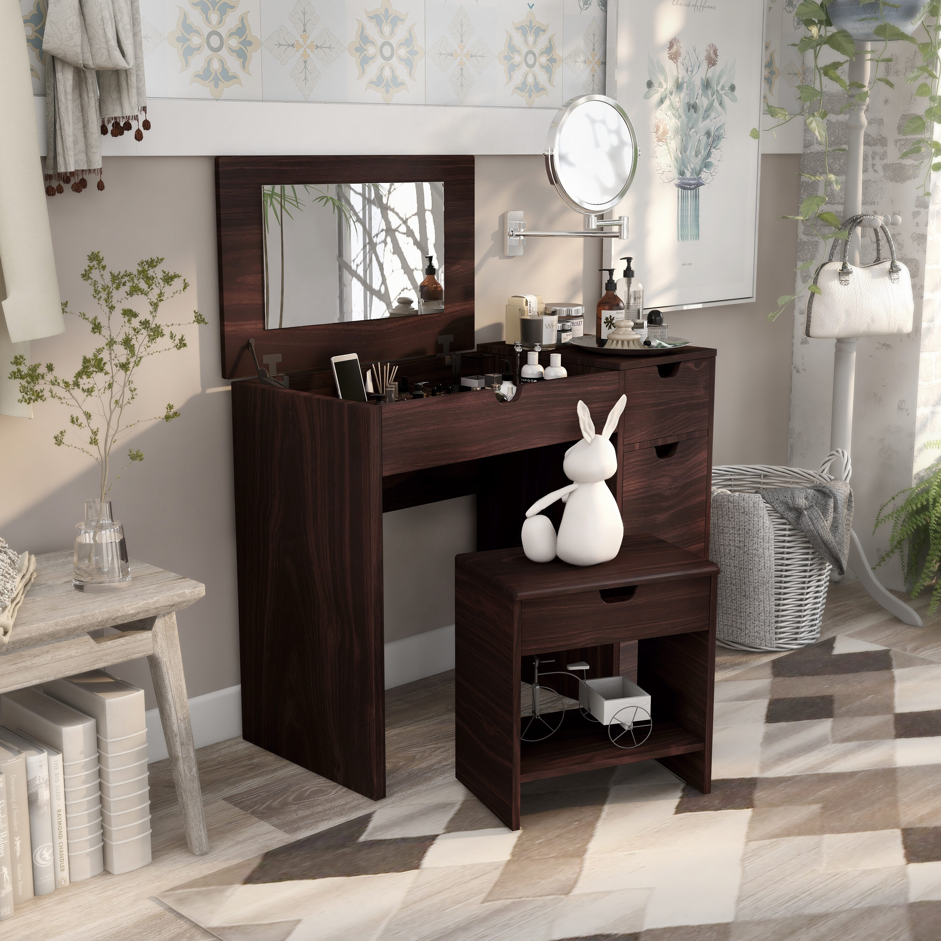 Furniture of America YNJ-317-4 Bedroom-Vanities - View #4