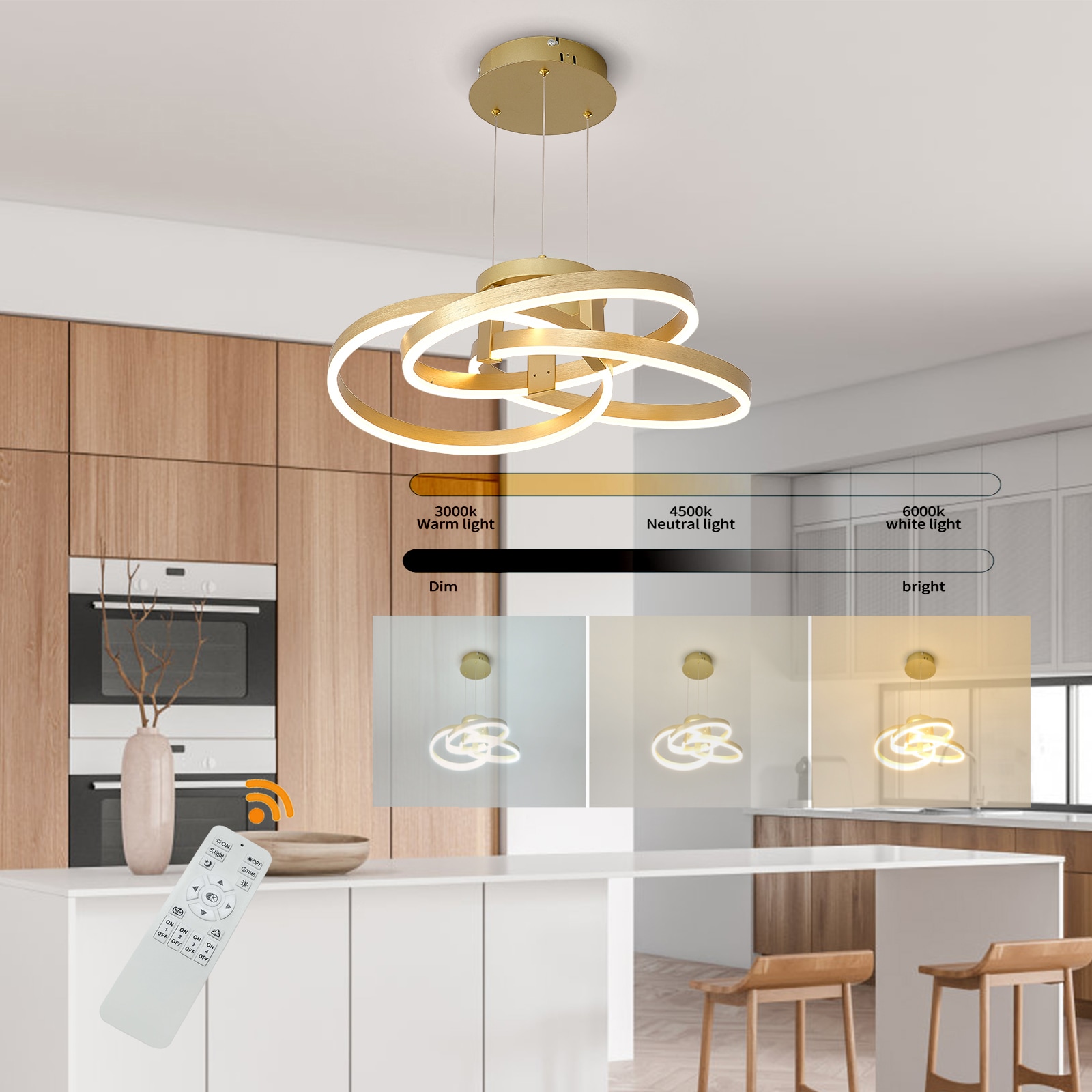 Oukaning HG-HCXLST-6536-US Pendant-Lights - View #6