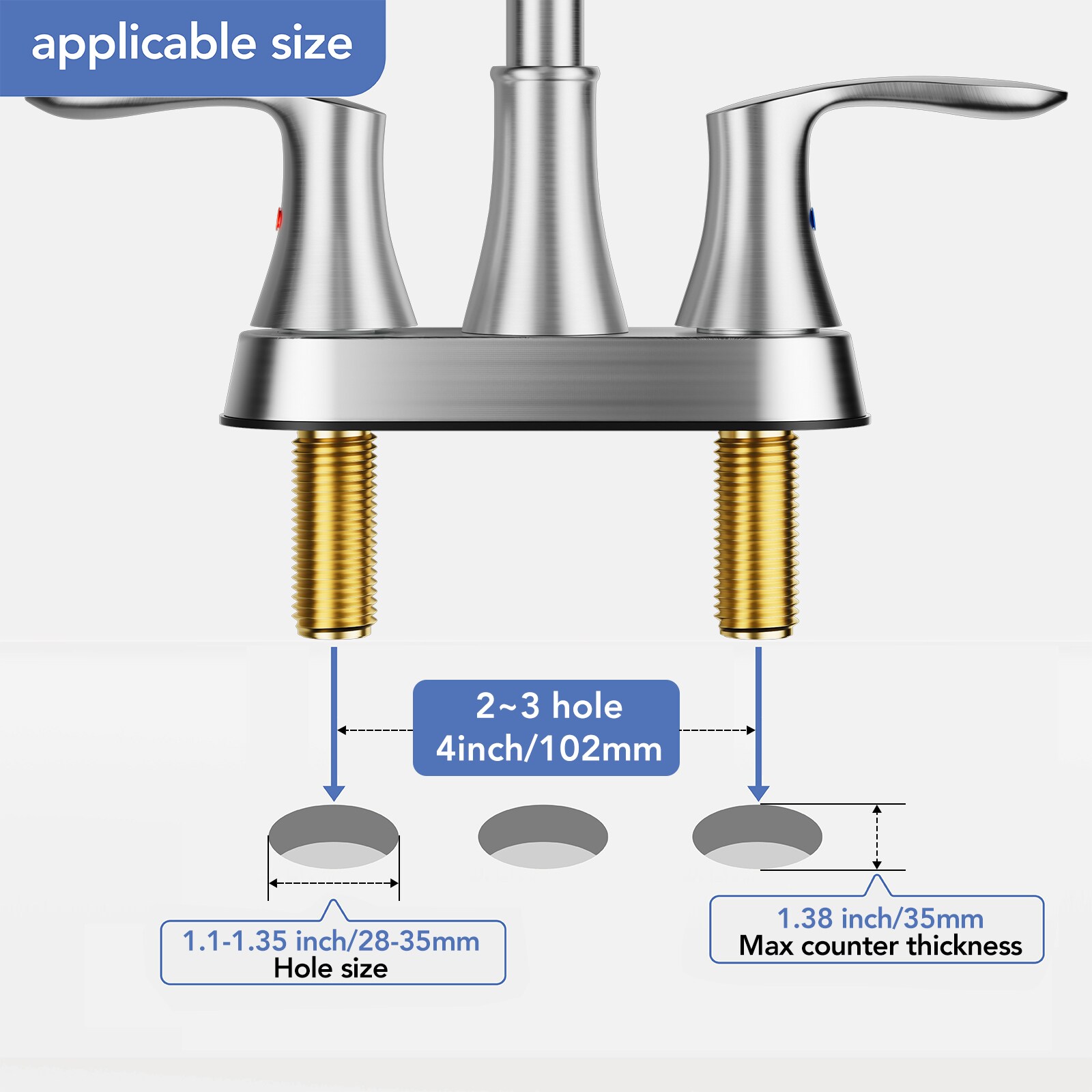 Phiestina LWTY36-BN Lavatory-Faucets - View #5