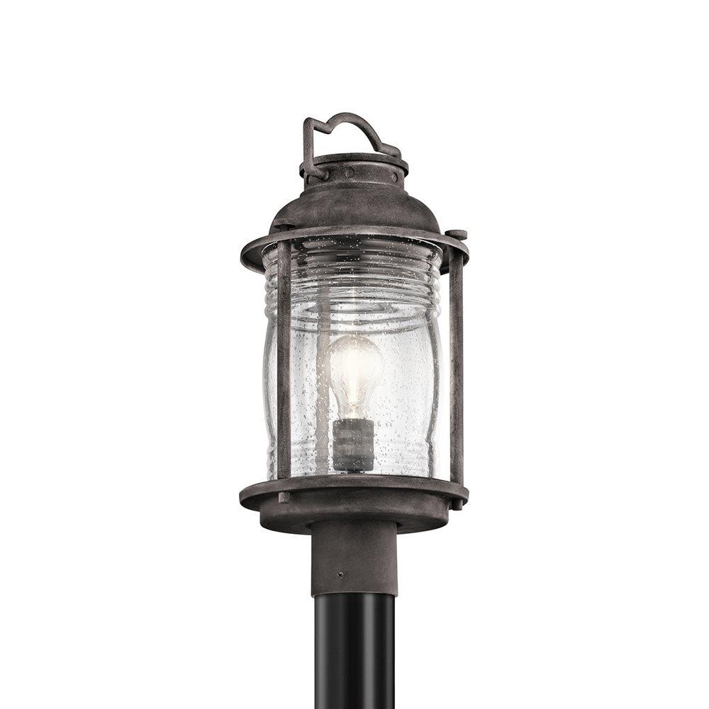 Lowes post deals light