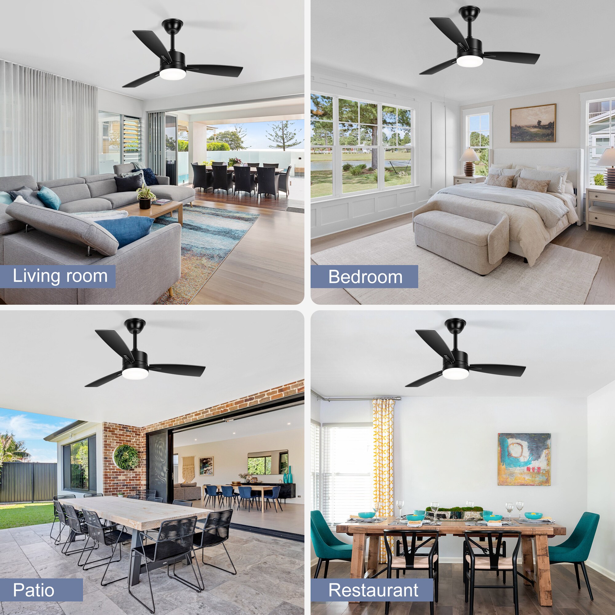 Airsurfer AS-33070-BW Ceiling-Fans - View #10