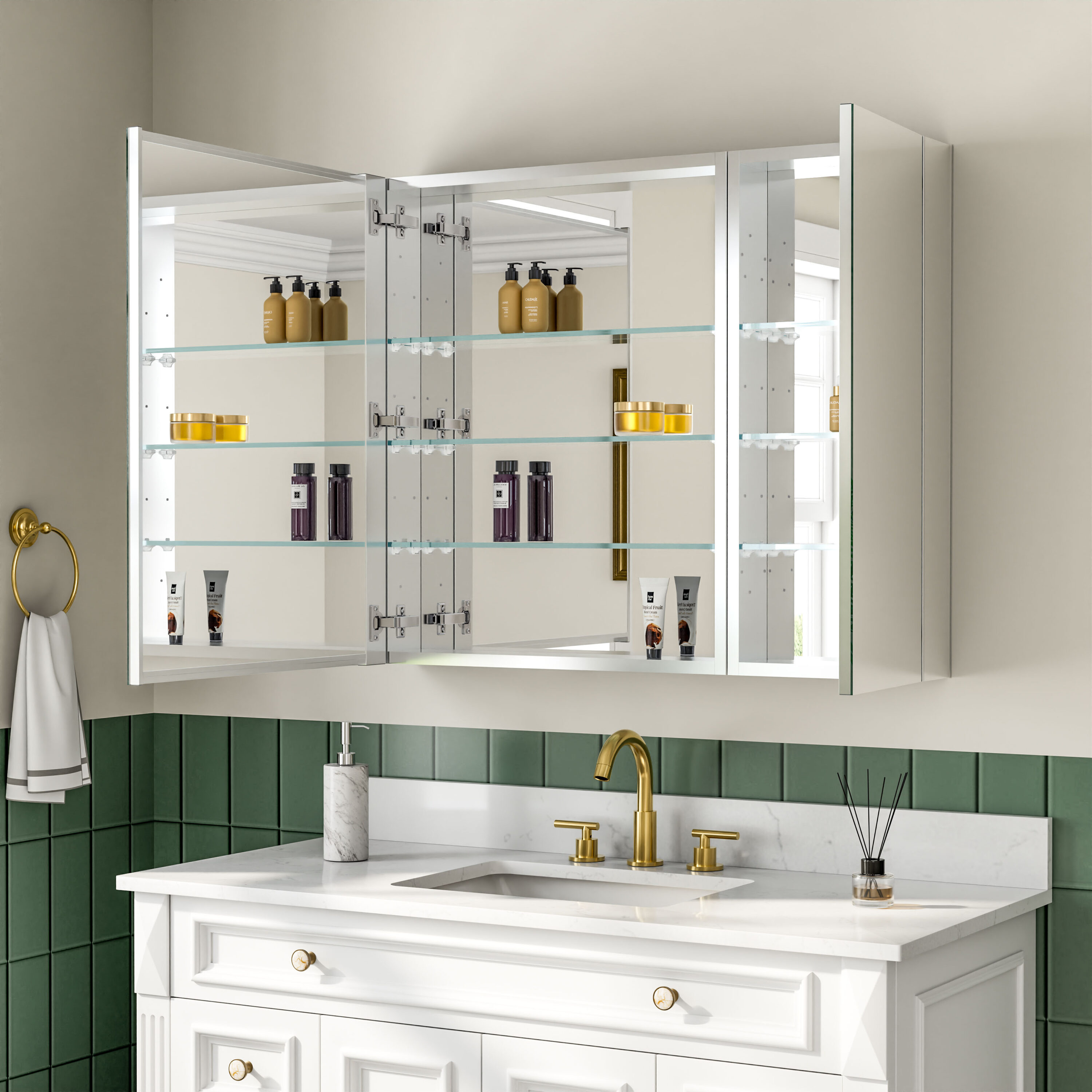 CALVON RC30-2412L Bathroom-Medicine-Cabinets - View #2