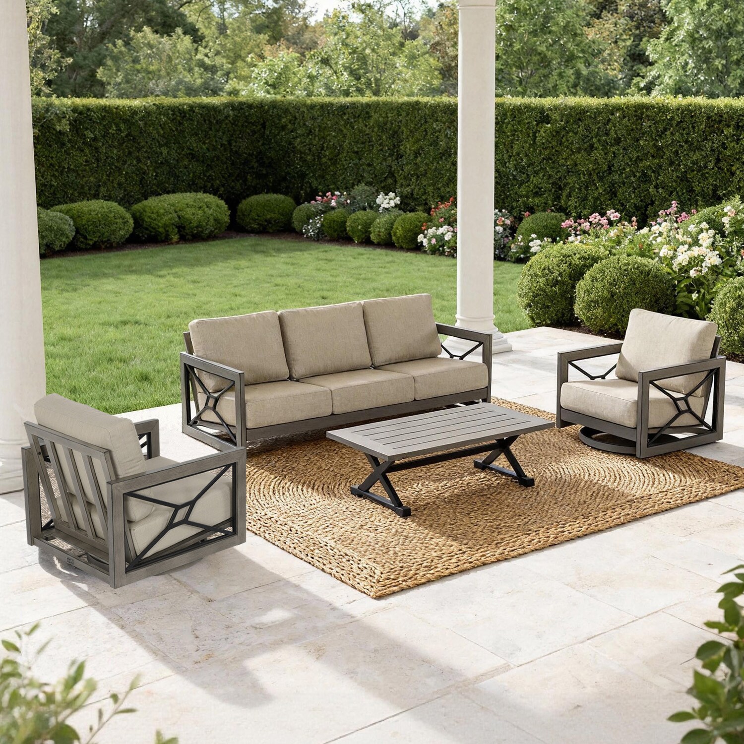 PEAK HOME FURNISHINGS 970452-451-453 Patio-Sofas-Daybeds - View #2