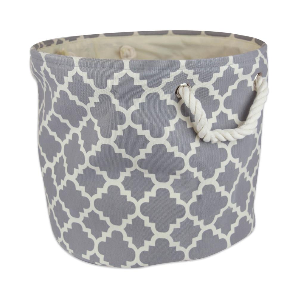 DII CAMZ36083 15-in W x 12-in H x 15-in D Gray Polyester Collapsible Bin