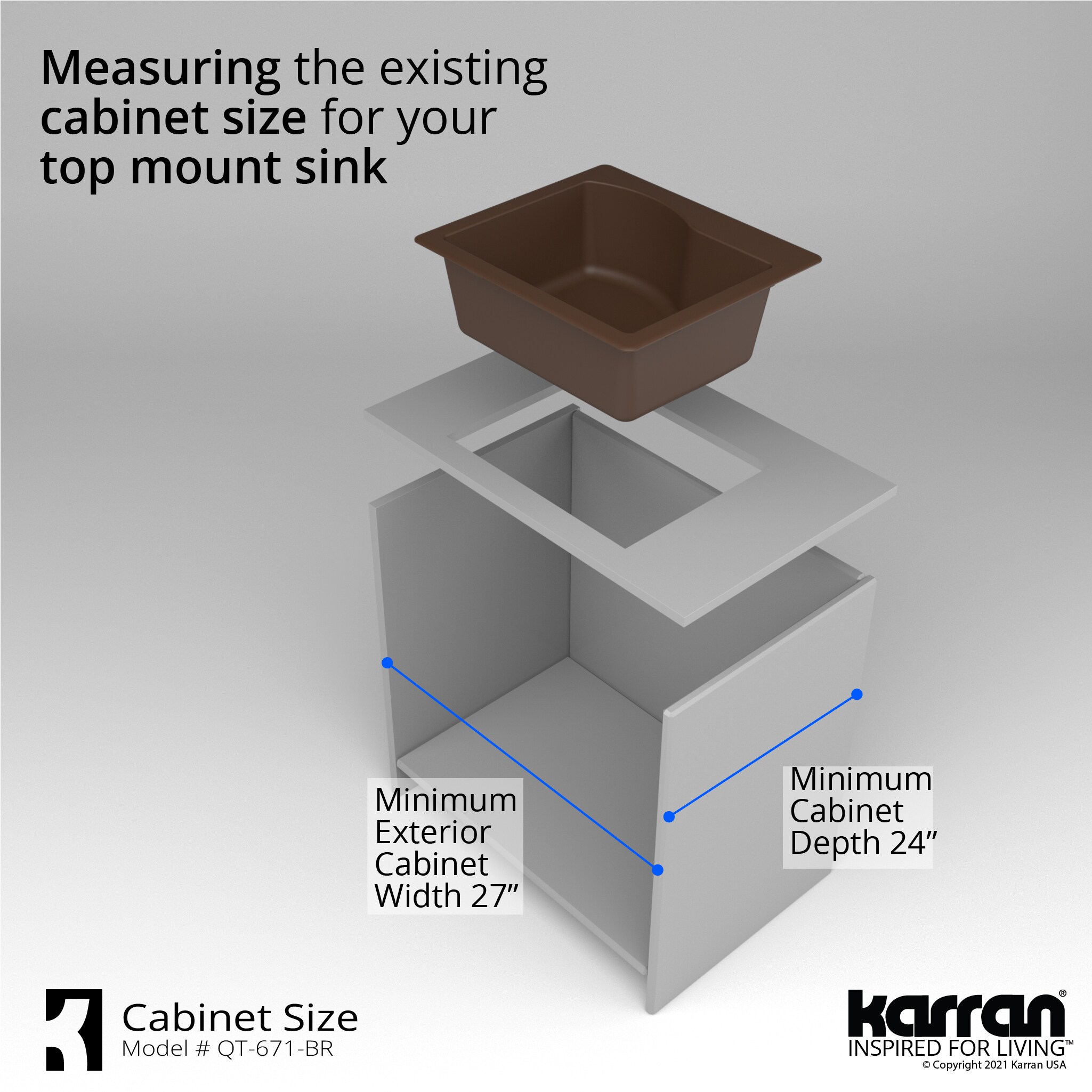Karran QT-671-BR Kitchen-Sinks - View #10