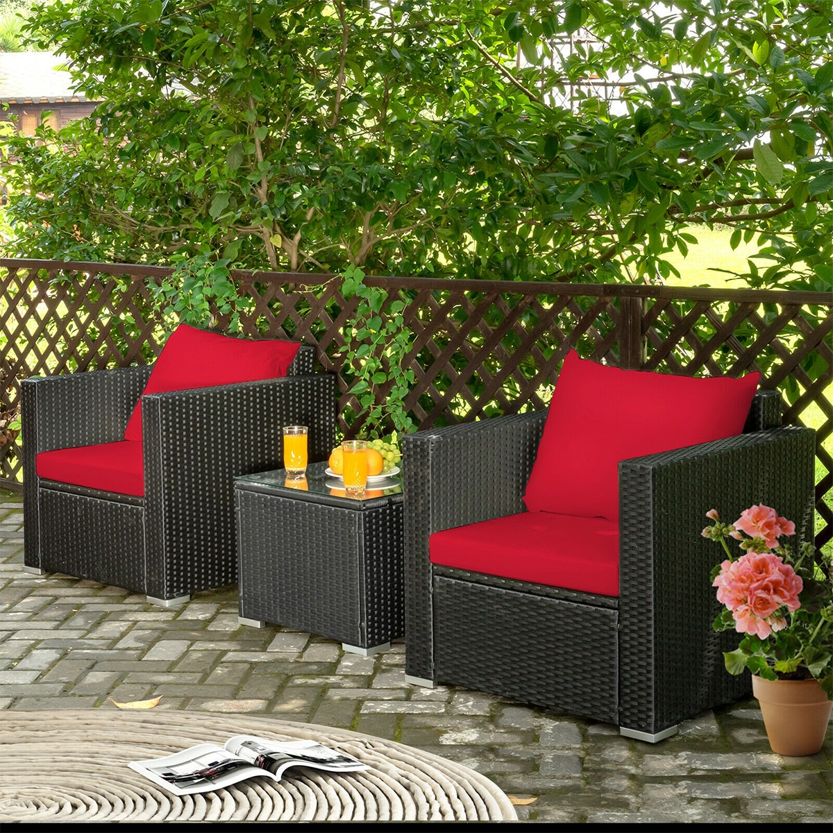 WELLFOR OUGN66529RE+ Patio-Conversation-Sets - View #8