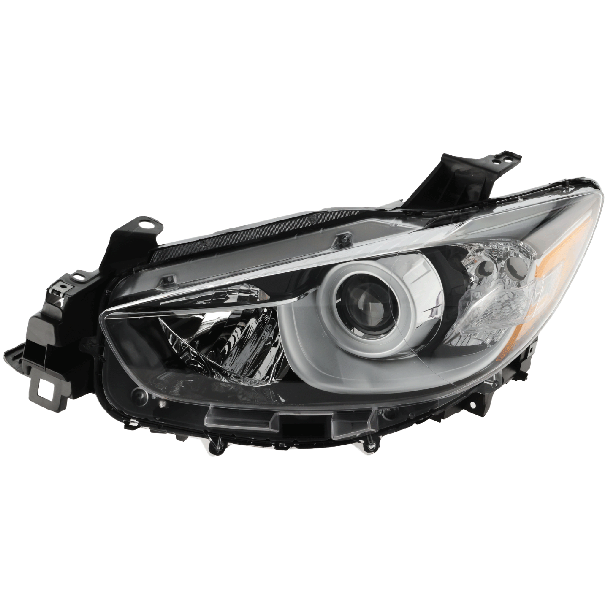 Garage-Pro JCWREPMZ100104QGP Driver Side Headlight For Mazda Cx-5 2013-2016 Halogen Without Bulb(s) Capa For Models Without Hid Option Replaces# Kj0151041c